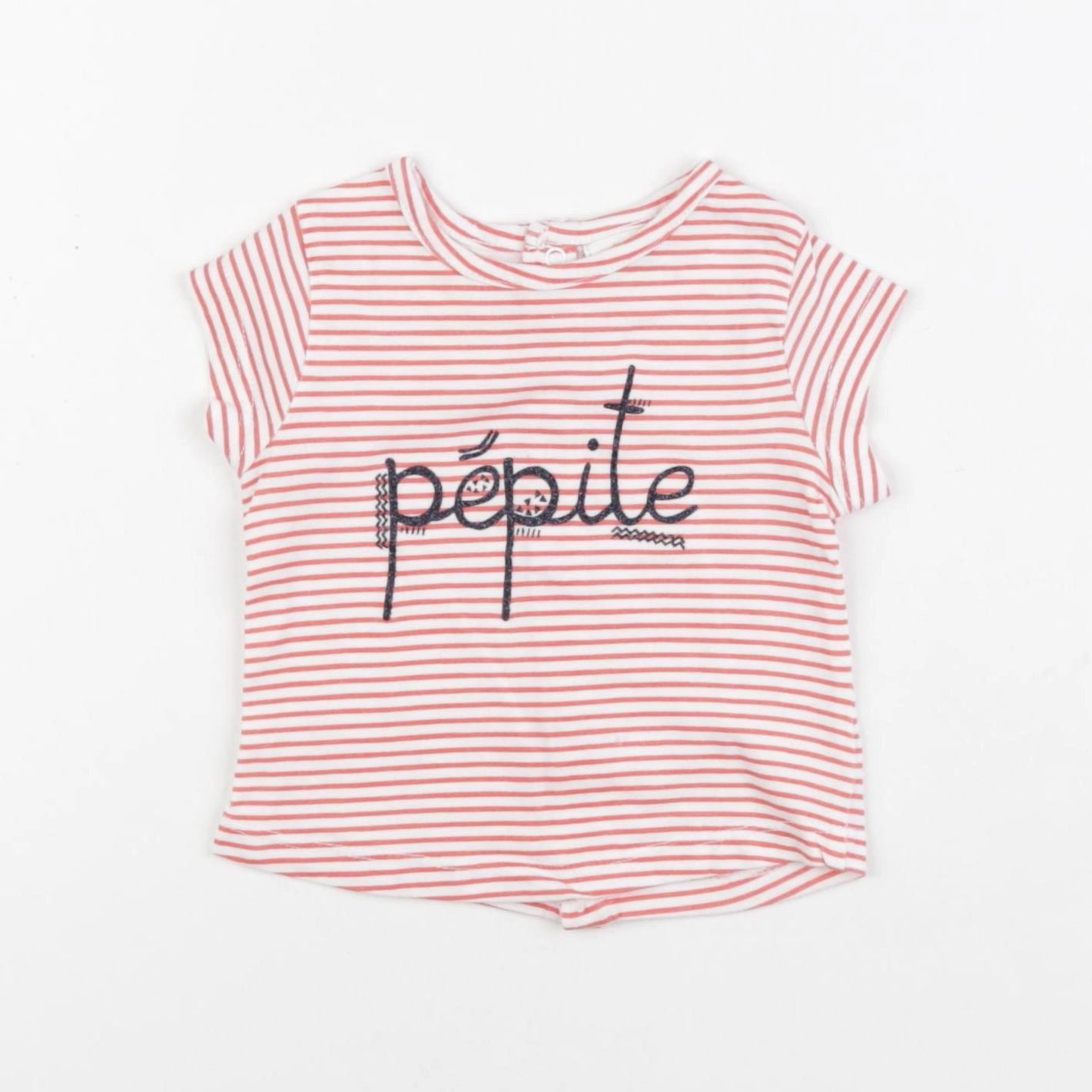 Tape à l'oeil - tee-shirt rose - 3 mois