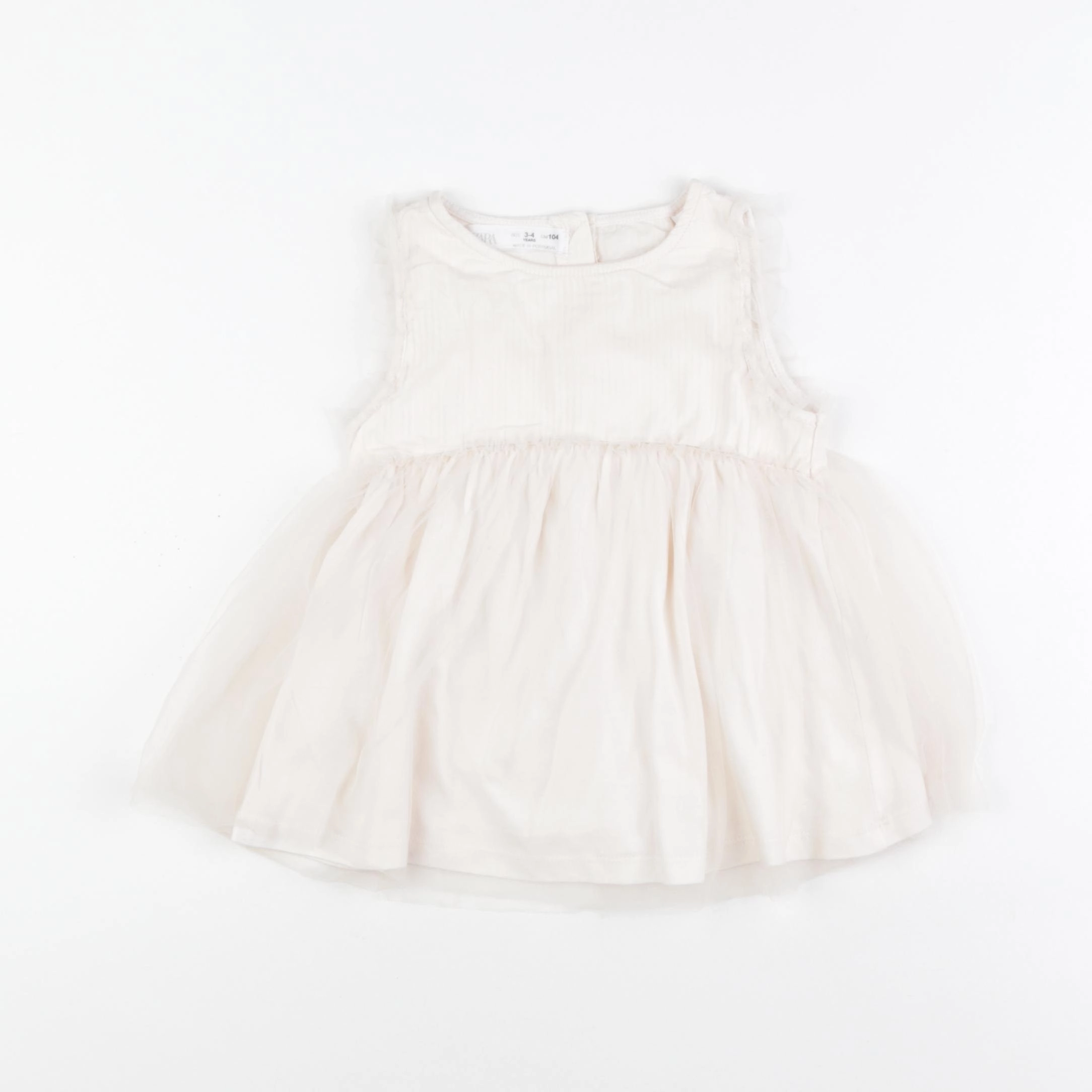 Zara - débardeur beige - 3/4 ans