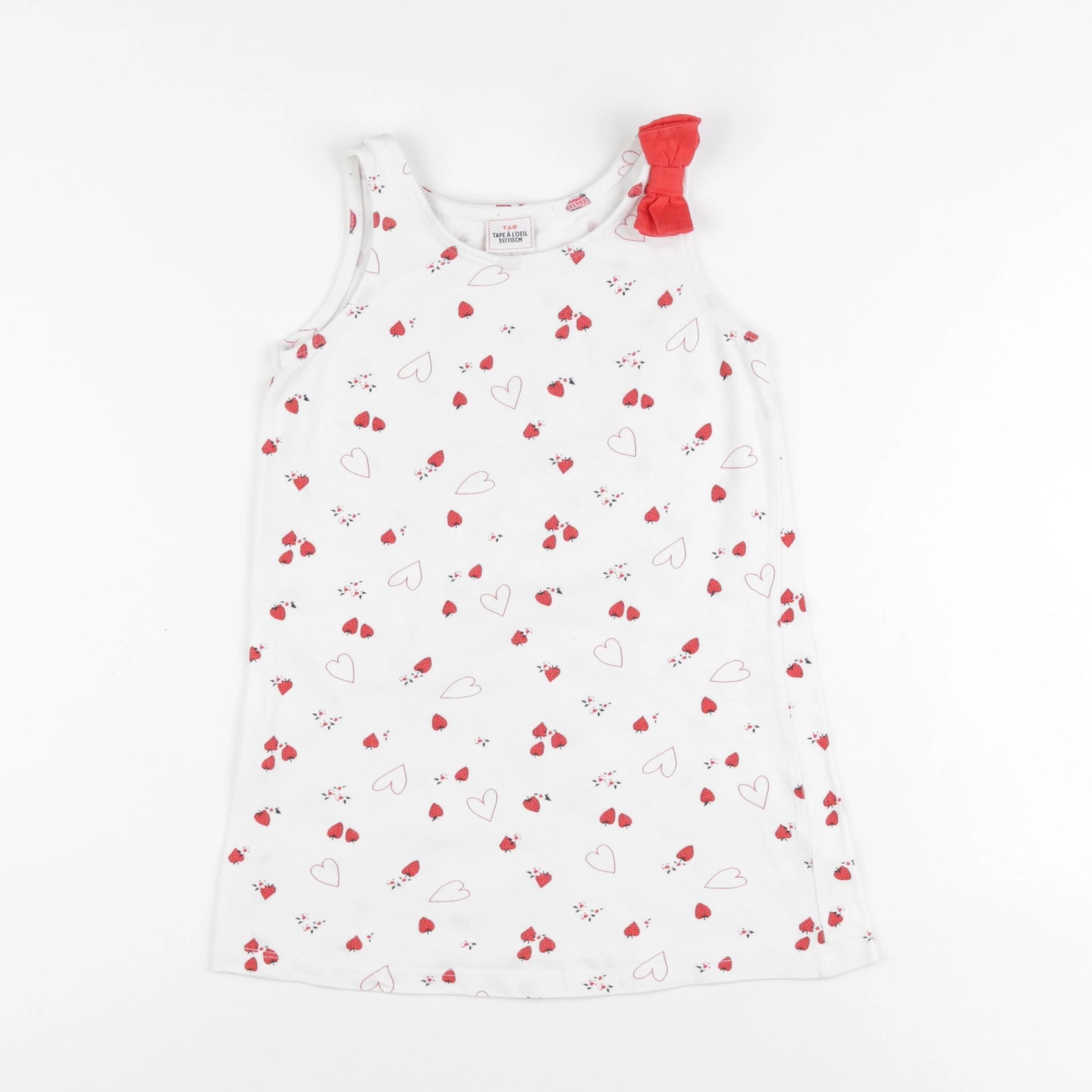 Tape à l'oeil - robe blanc - 5 ans