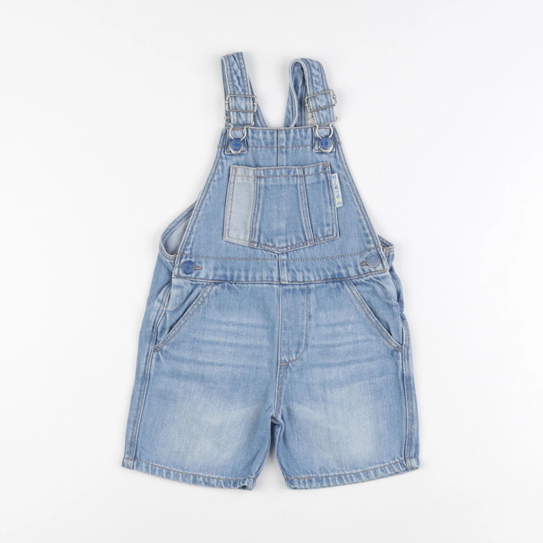Zara - salopette bleu - 12/18 mois