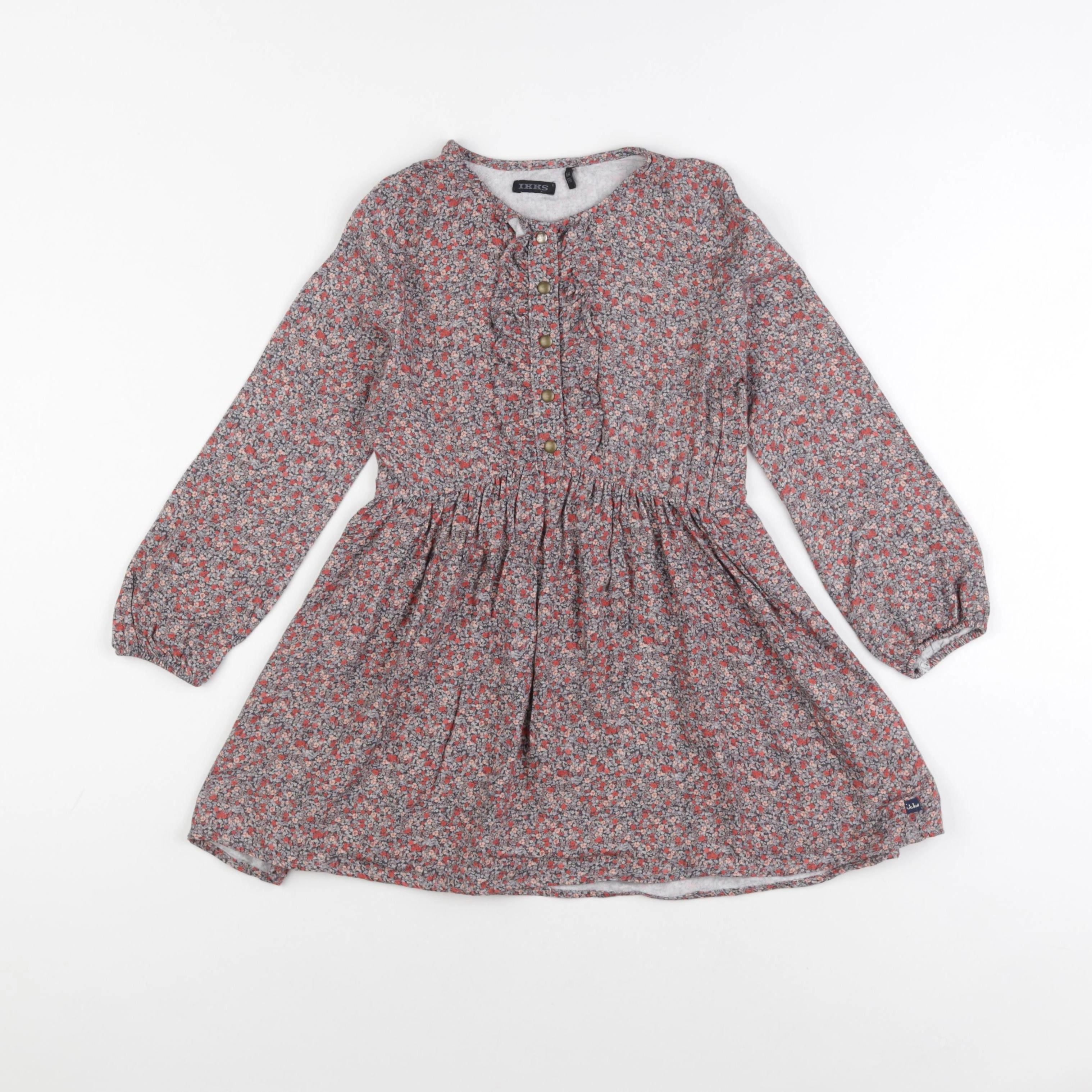 IKKS - robe rose - 6 ans