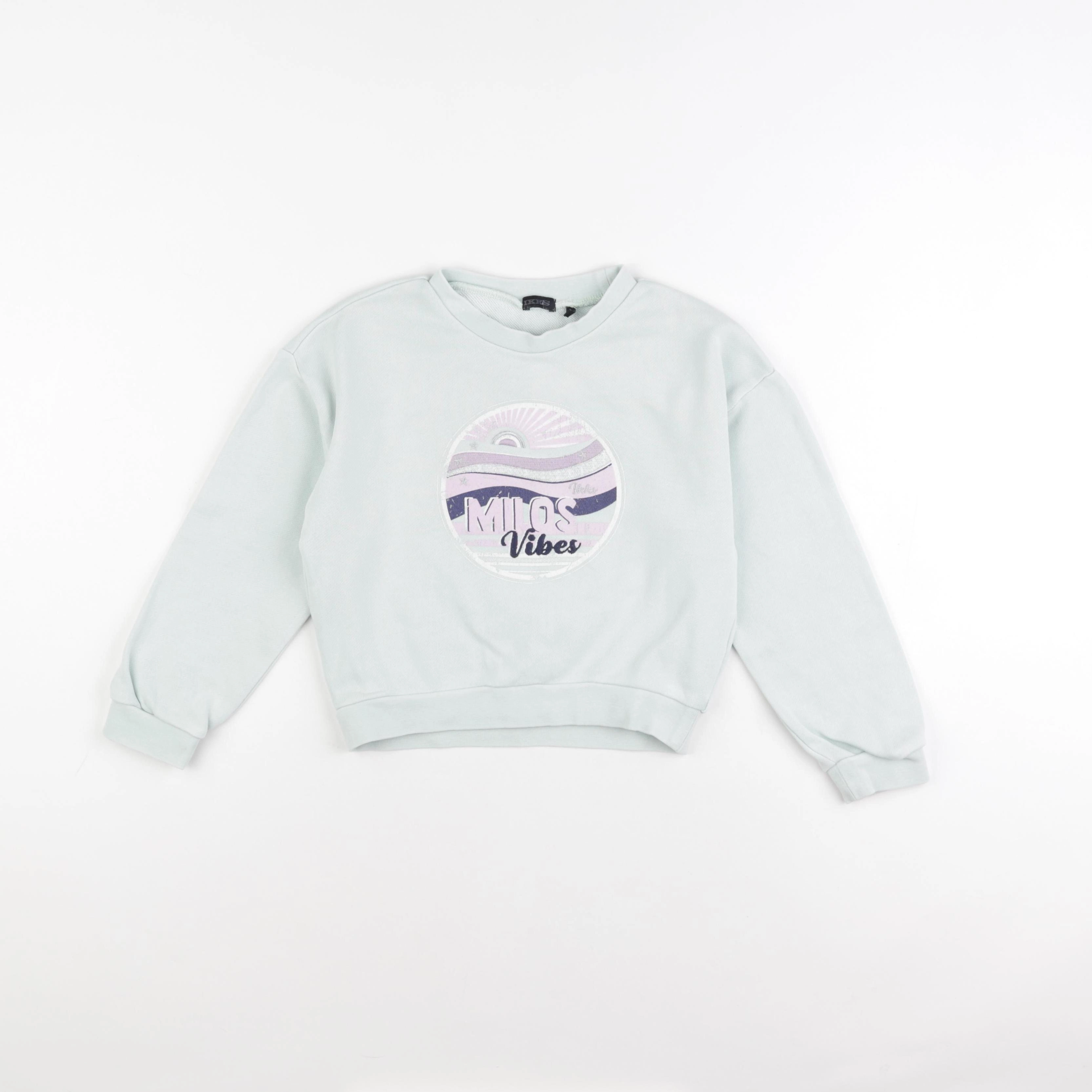 IKKS - sweat bleu - 6 ans