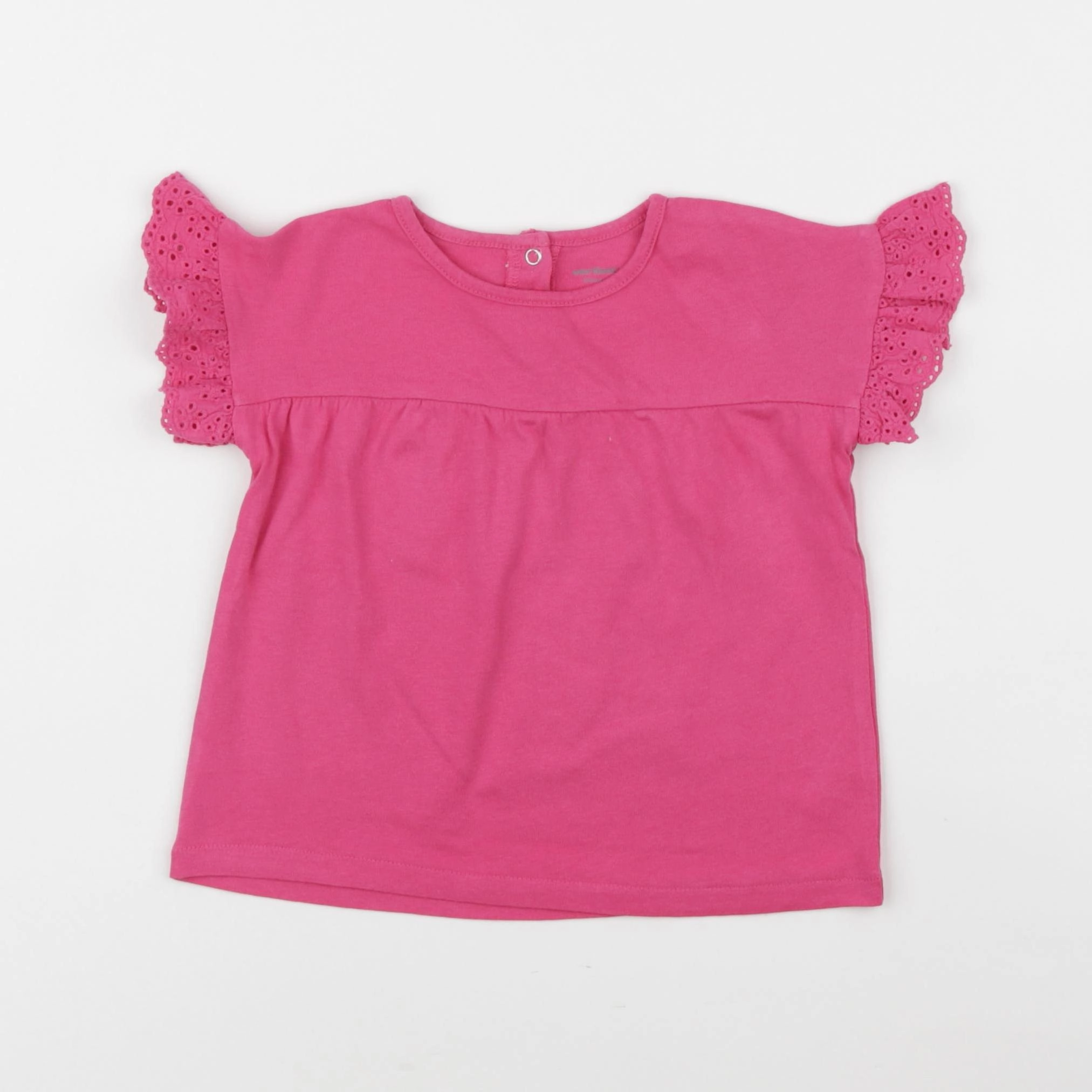 Vertbaudet - tee-shirt rose - 24 mois