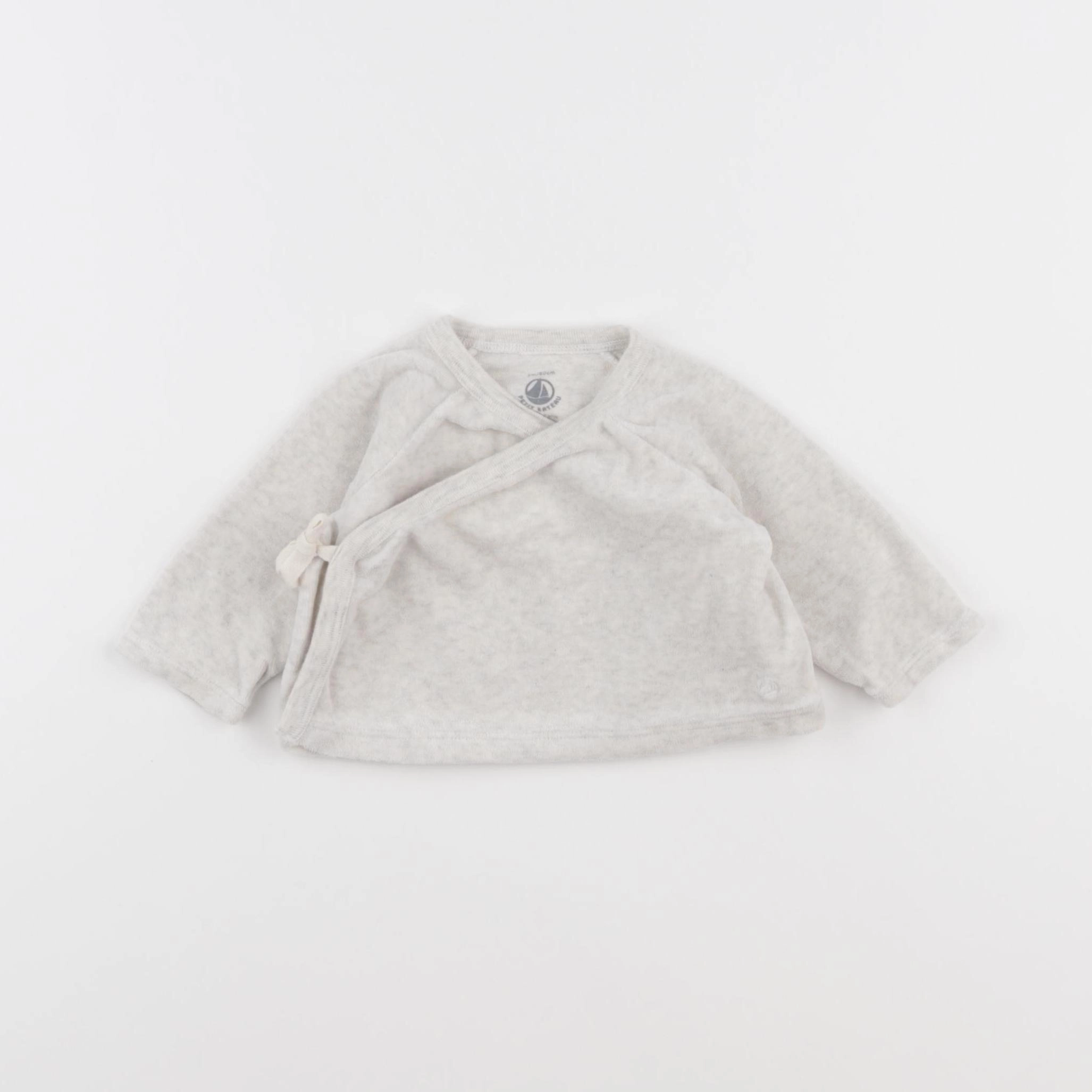 Petit Bateau - tee-shirt beige - 3 mois
