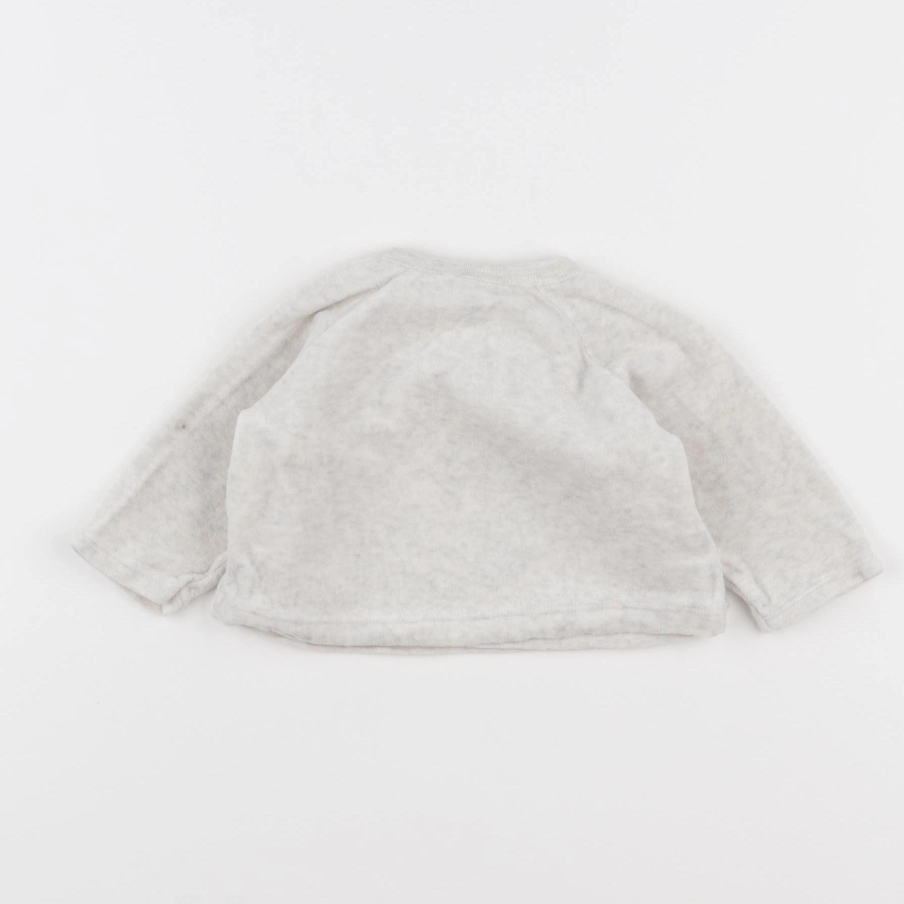 Petit Bateau - tee-shirt beige - 3 mois