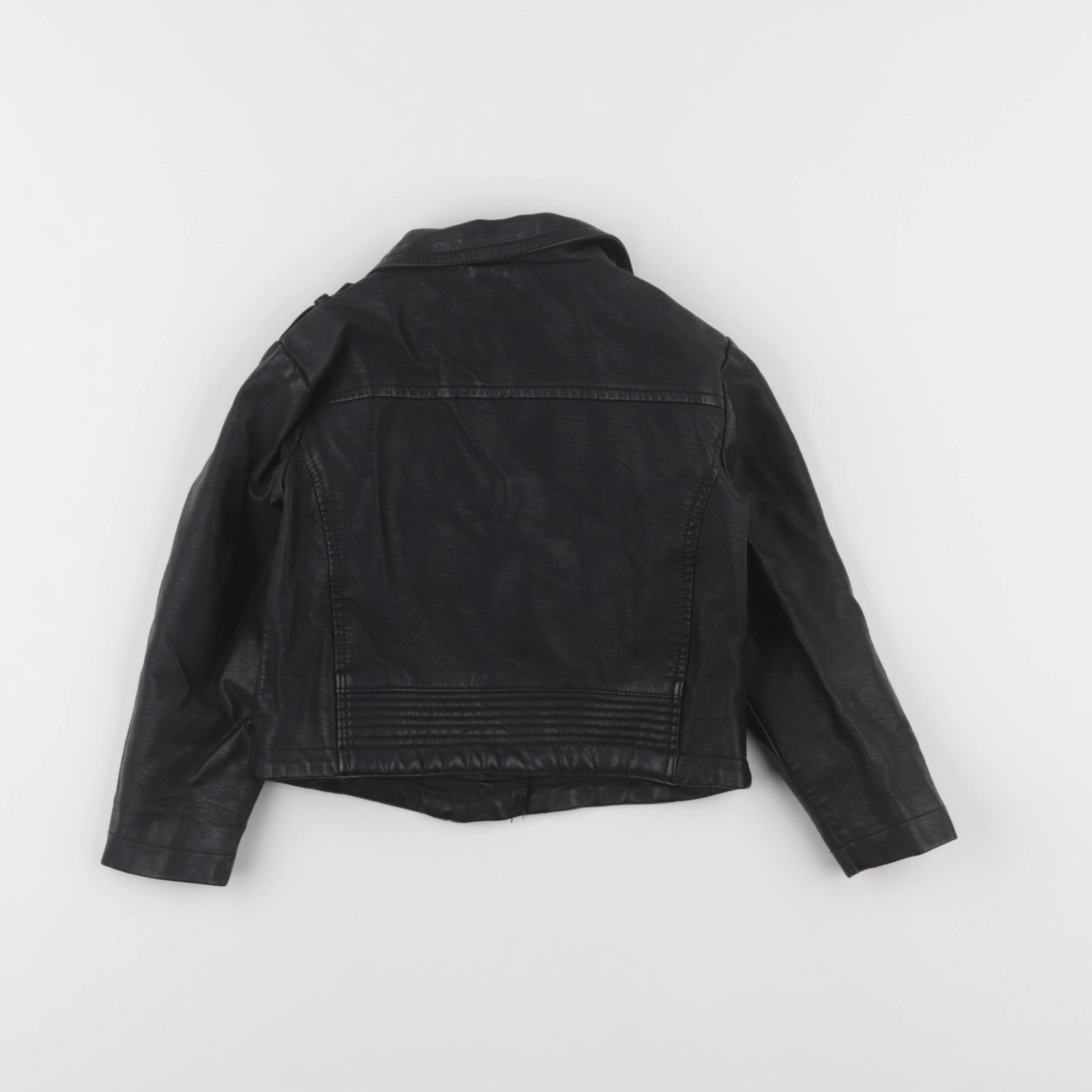 Tape à l'oeil - veste simili cuir noir - 4 ans