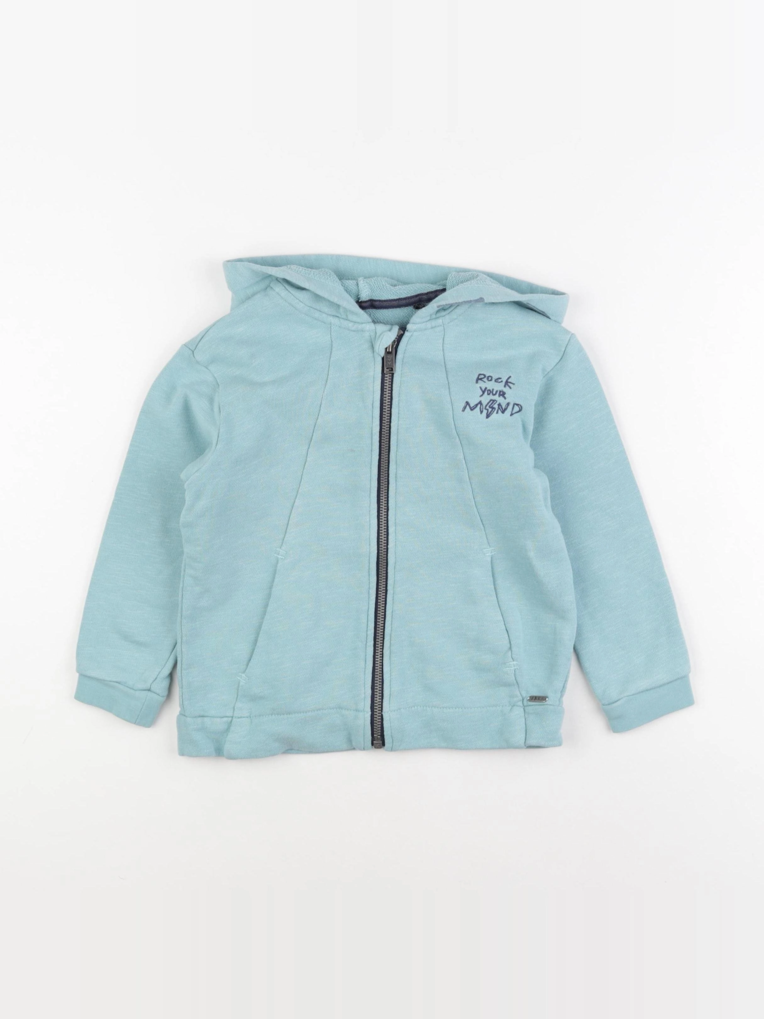 IKKS - sweat bleu - 4 ans