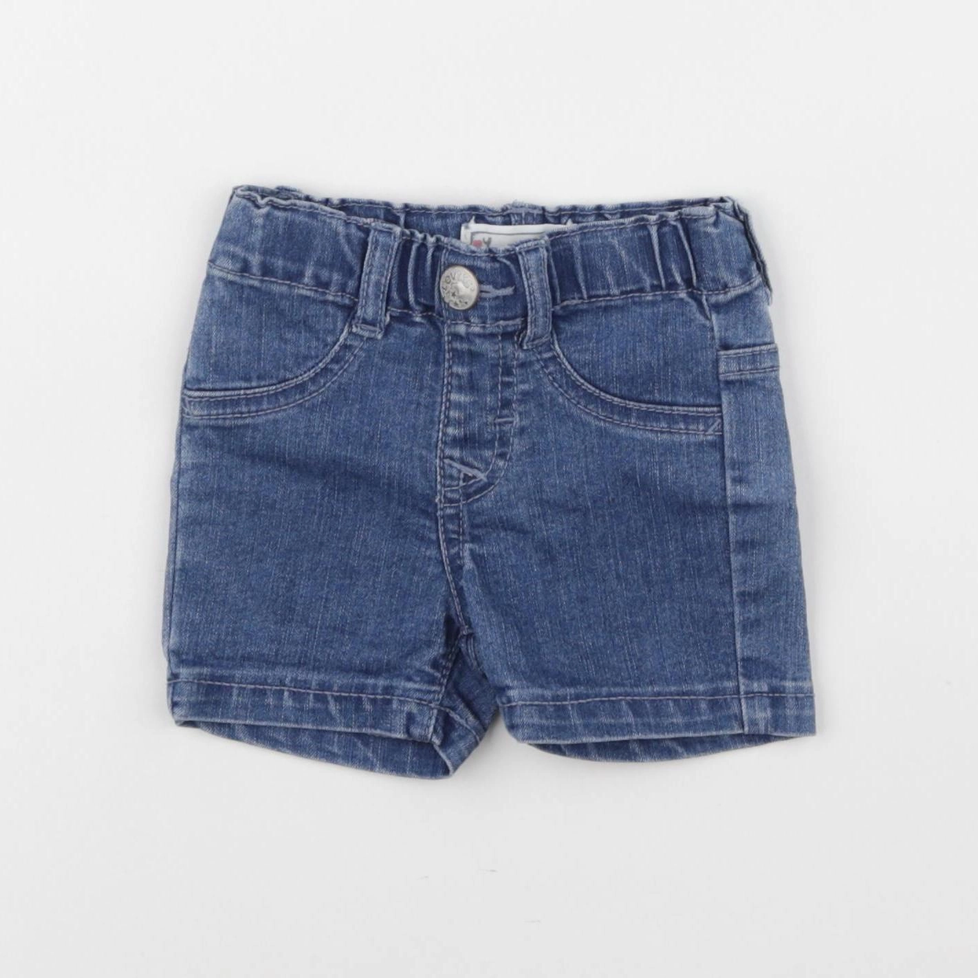 Levi's - short bleu - 6 mois