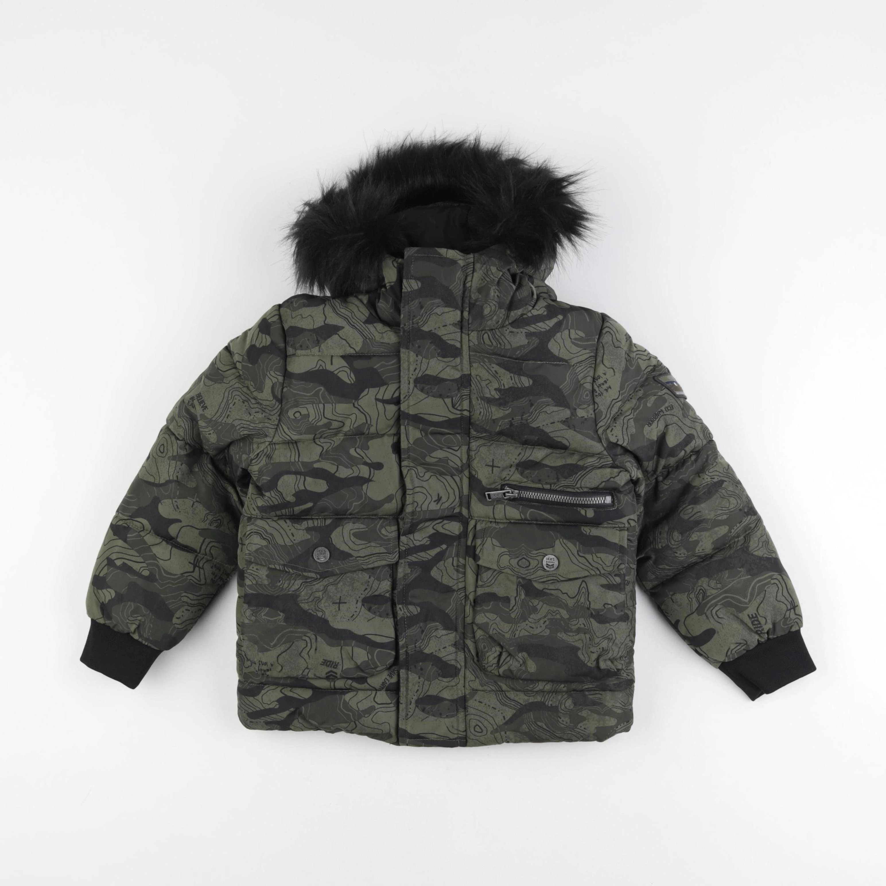 IKKS - doudoune vert - 5 ans