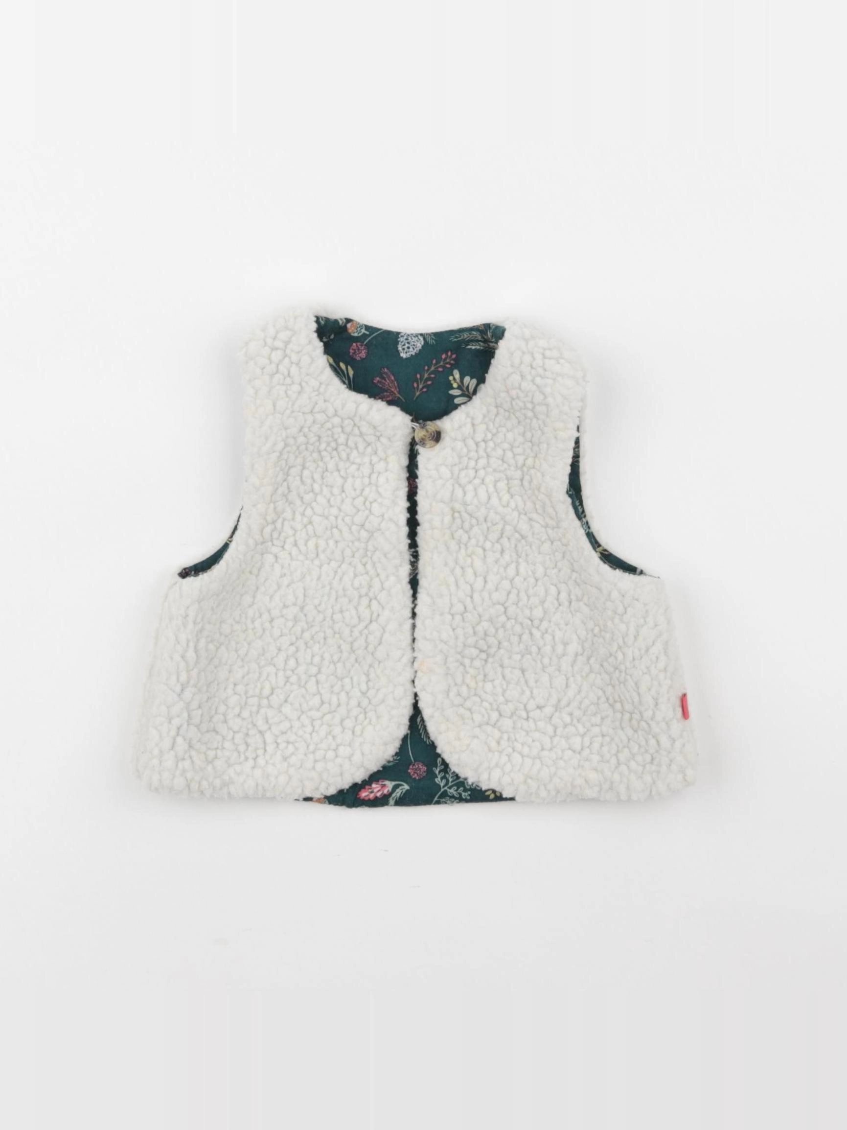 Cadet Rousselle - gilet beige - 6 mois