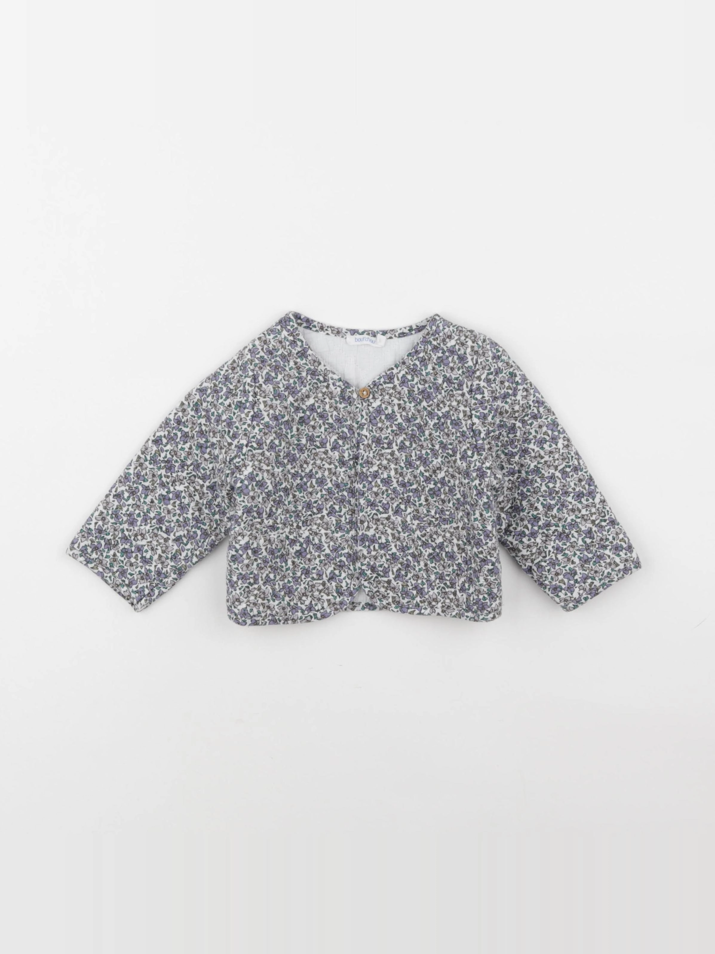 Boutchou - veste violet - 6 mois