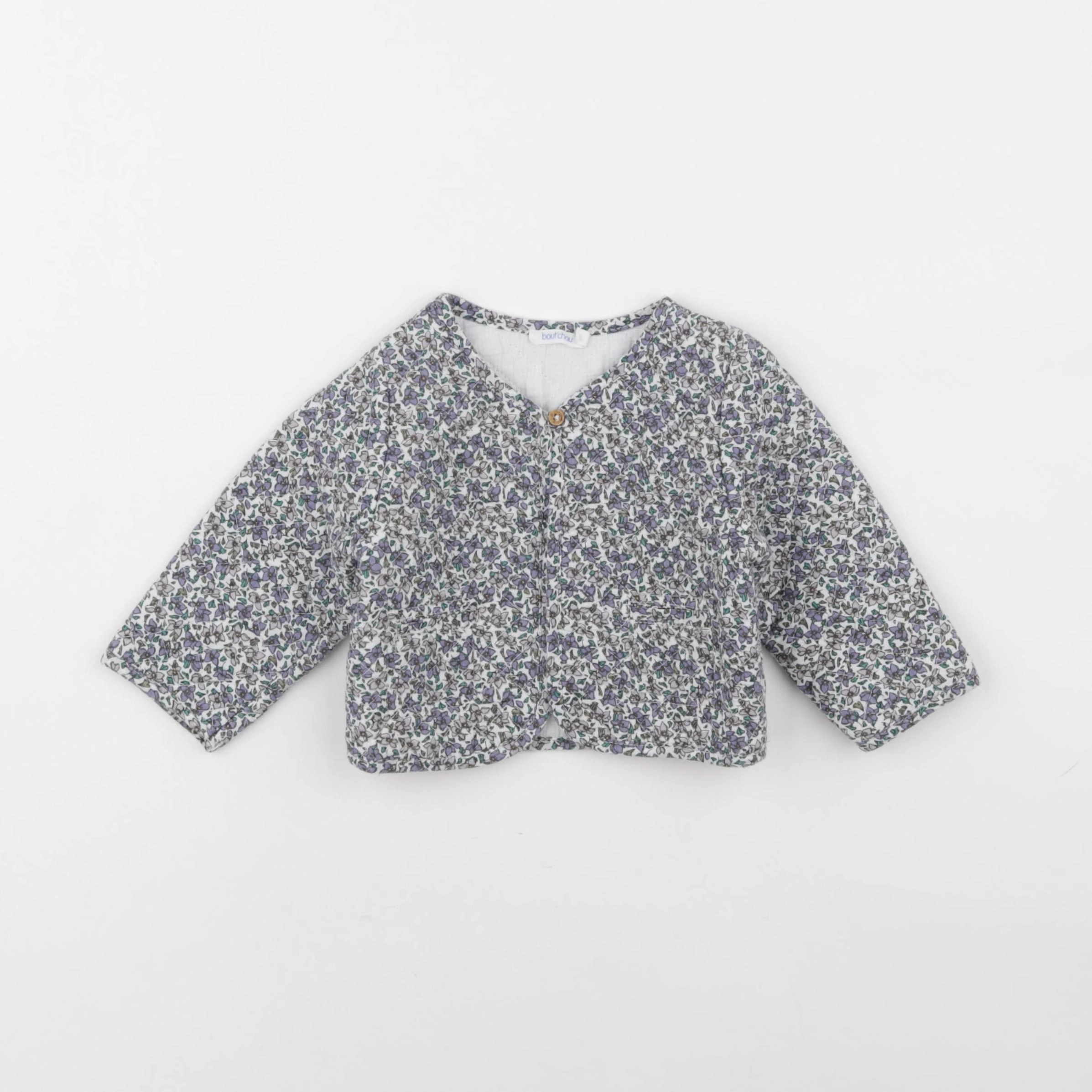 Boutchou - veste violet - 6 mois