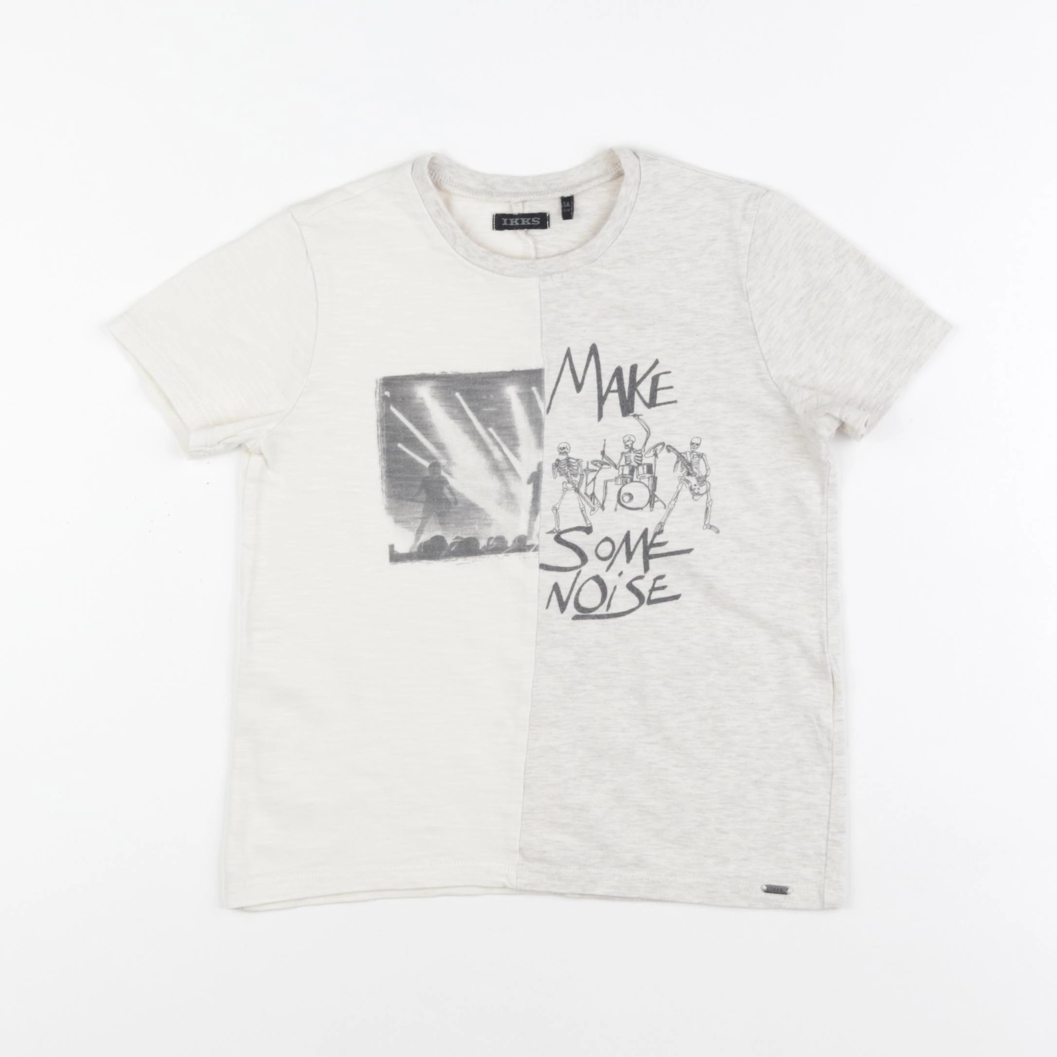 IKKS - tee-shirt beige - 5 ans