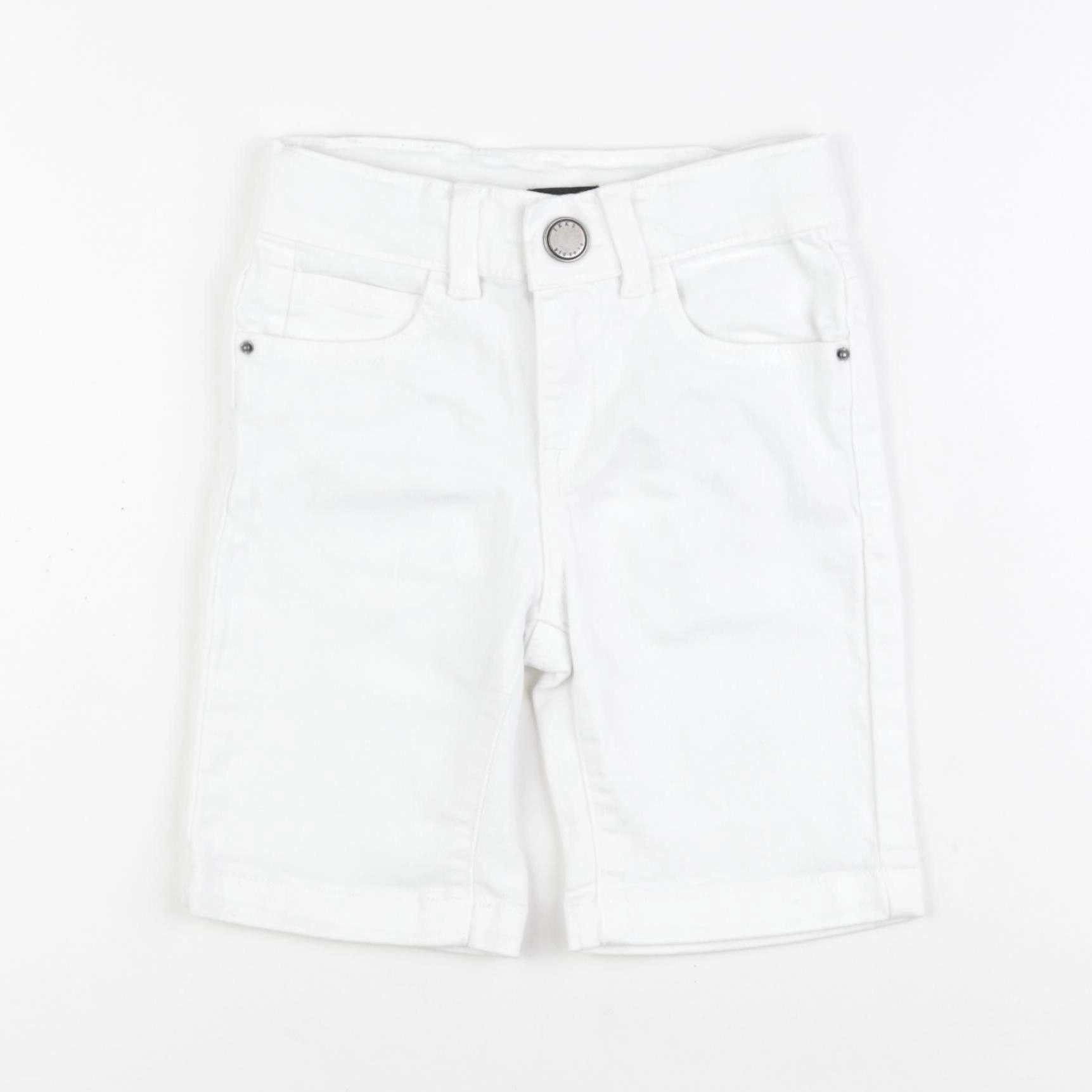 IKKS - short blanc - 4/5 ans