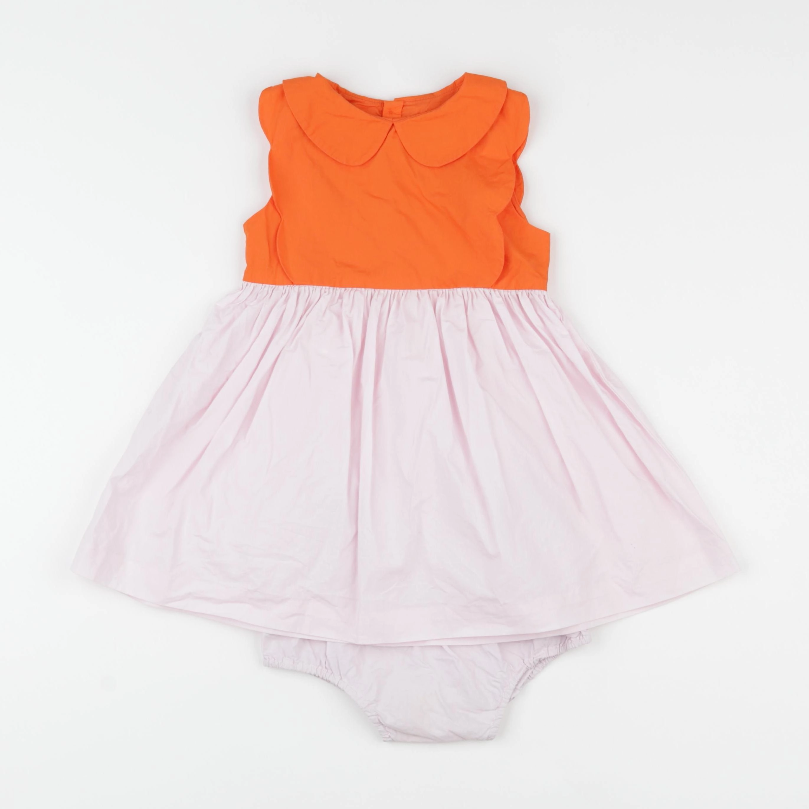 Jacadi - robe rose, orange - 36 mois