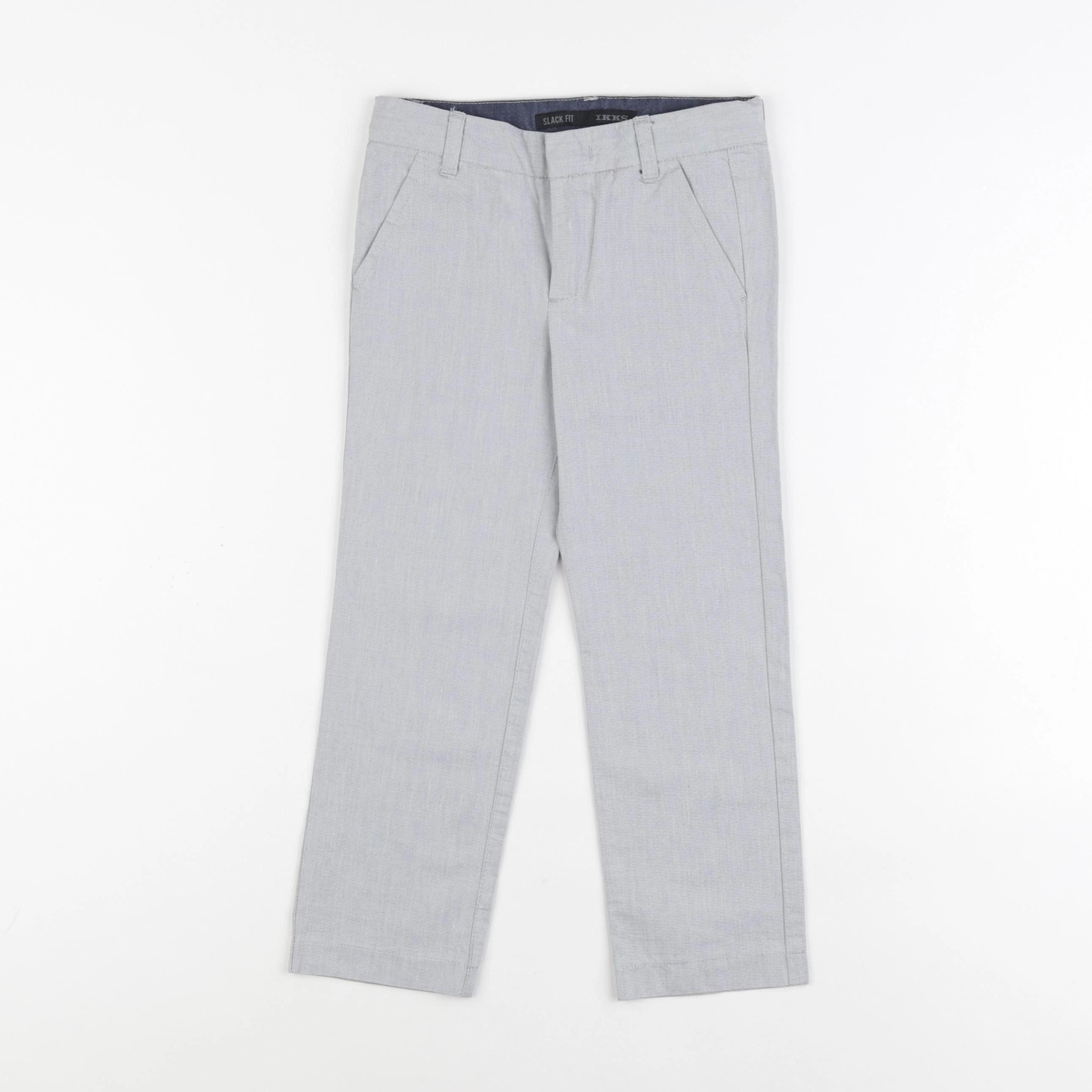 IKKS - pantalon gris - 4 ans