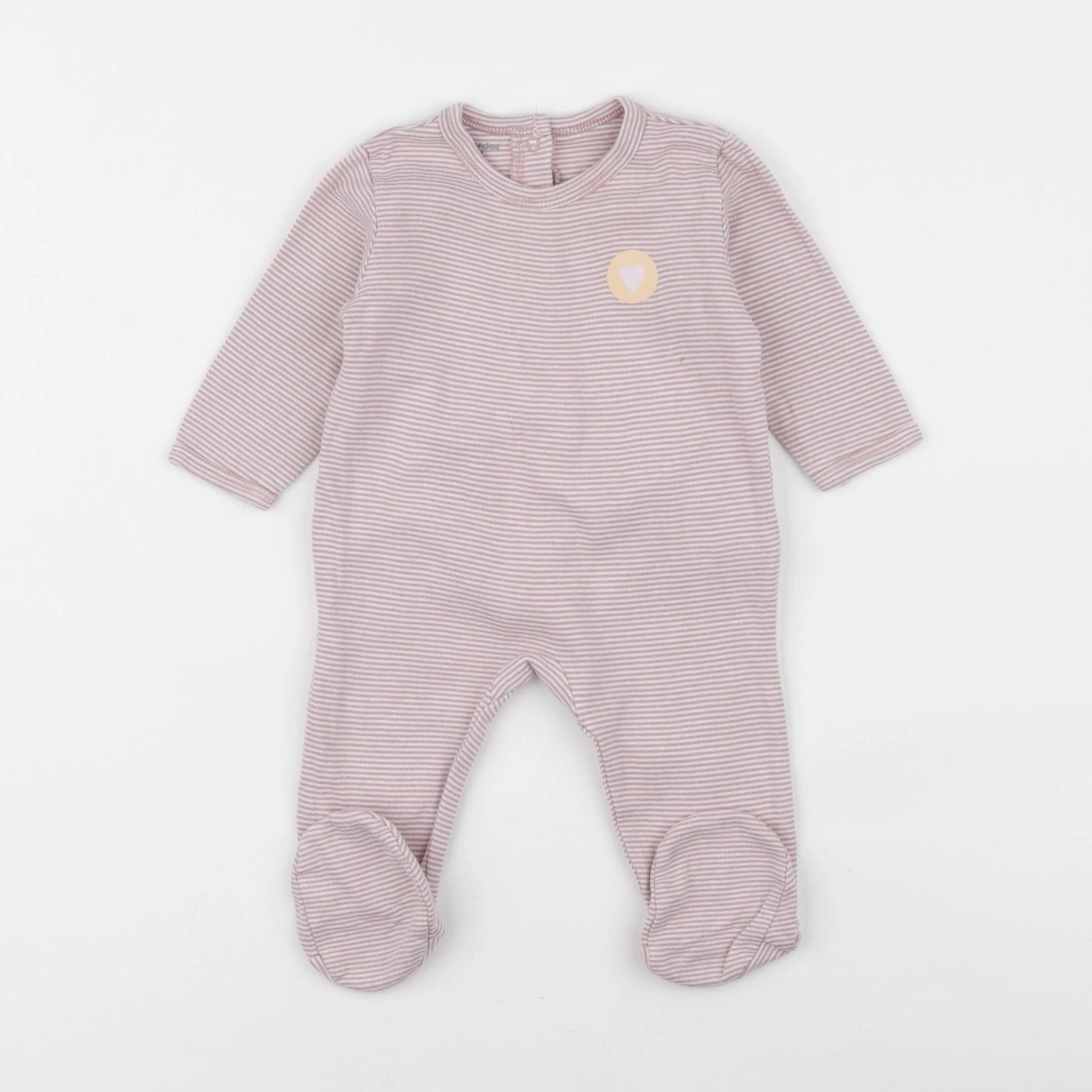 Vertbaudet - pyjama rose - 6 mois