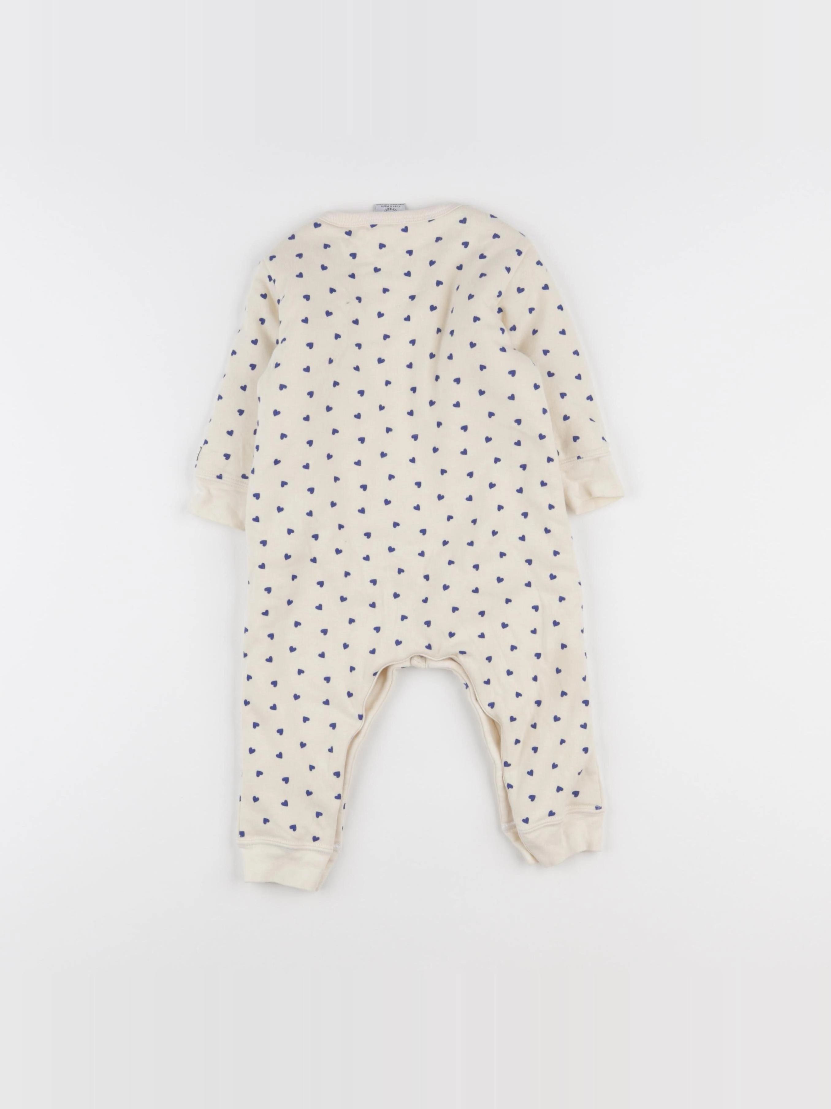 Petit Bateau - sur-pyjama beige - 12 mois