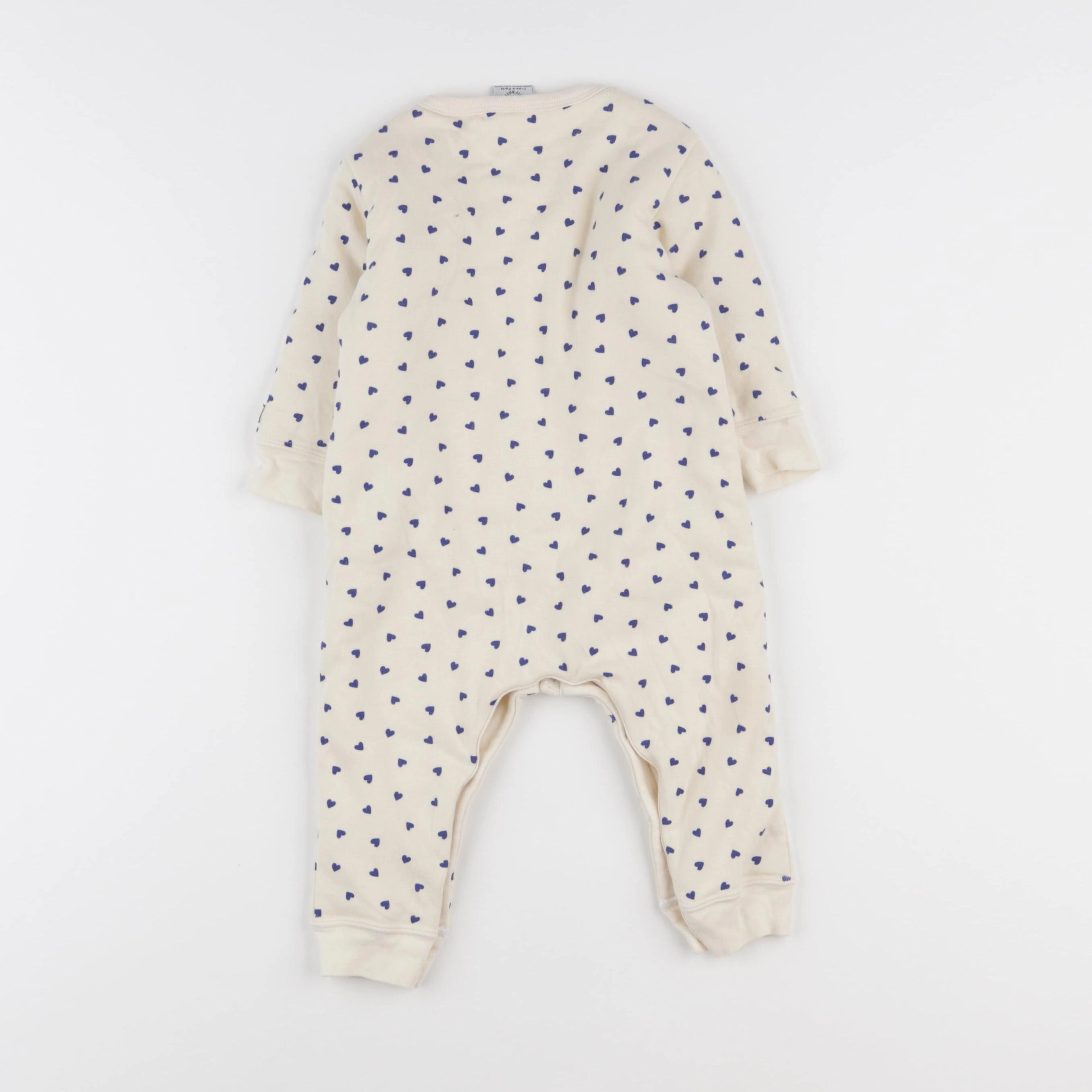 Petit Bateau - sur-pyjama beige - 12 mois