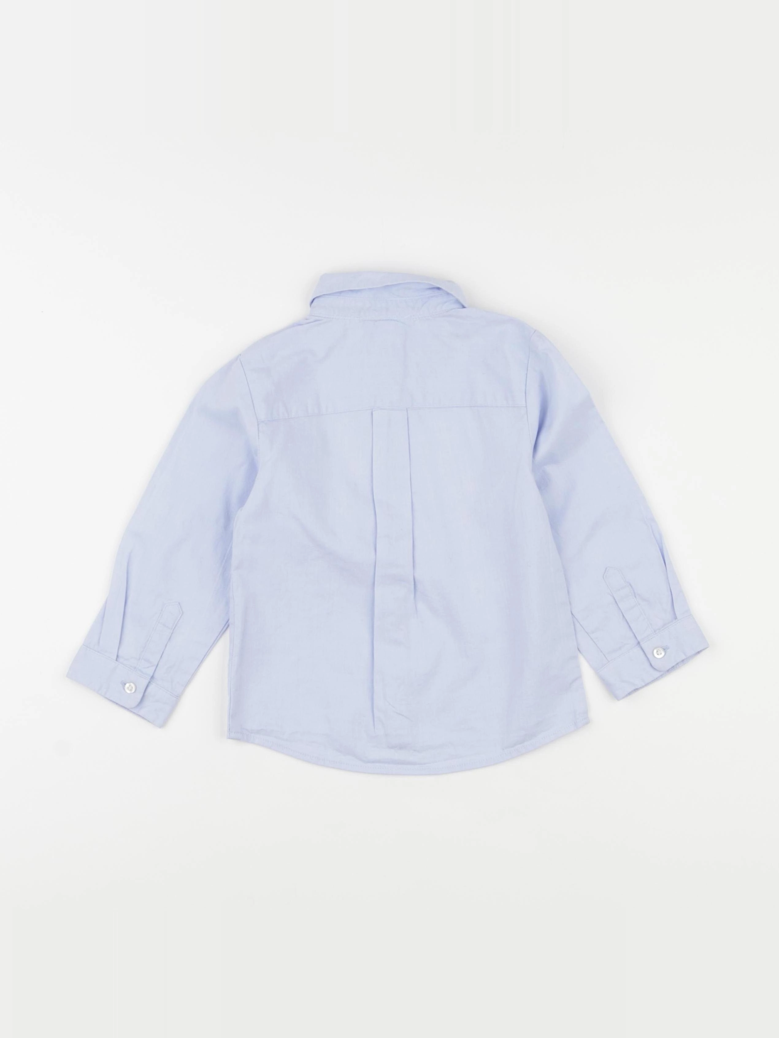 Jacadi - chemise bleu - 24 mois