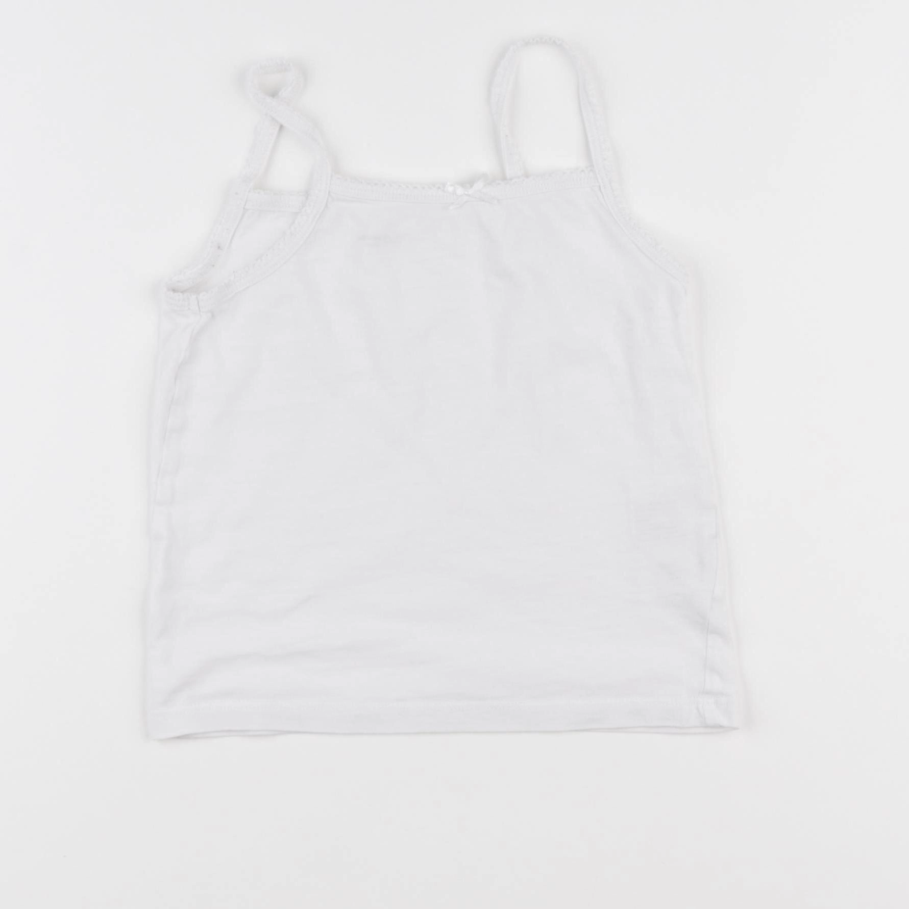 Vertbaudet - maillot de corps blanc - 6 ans
