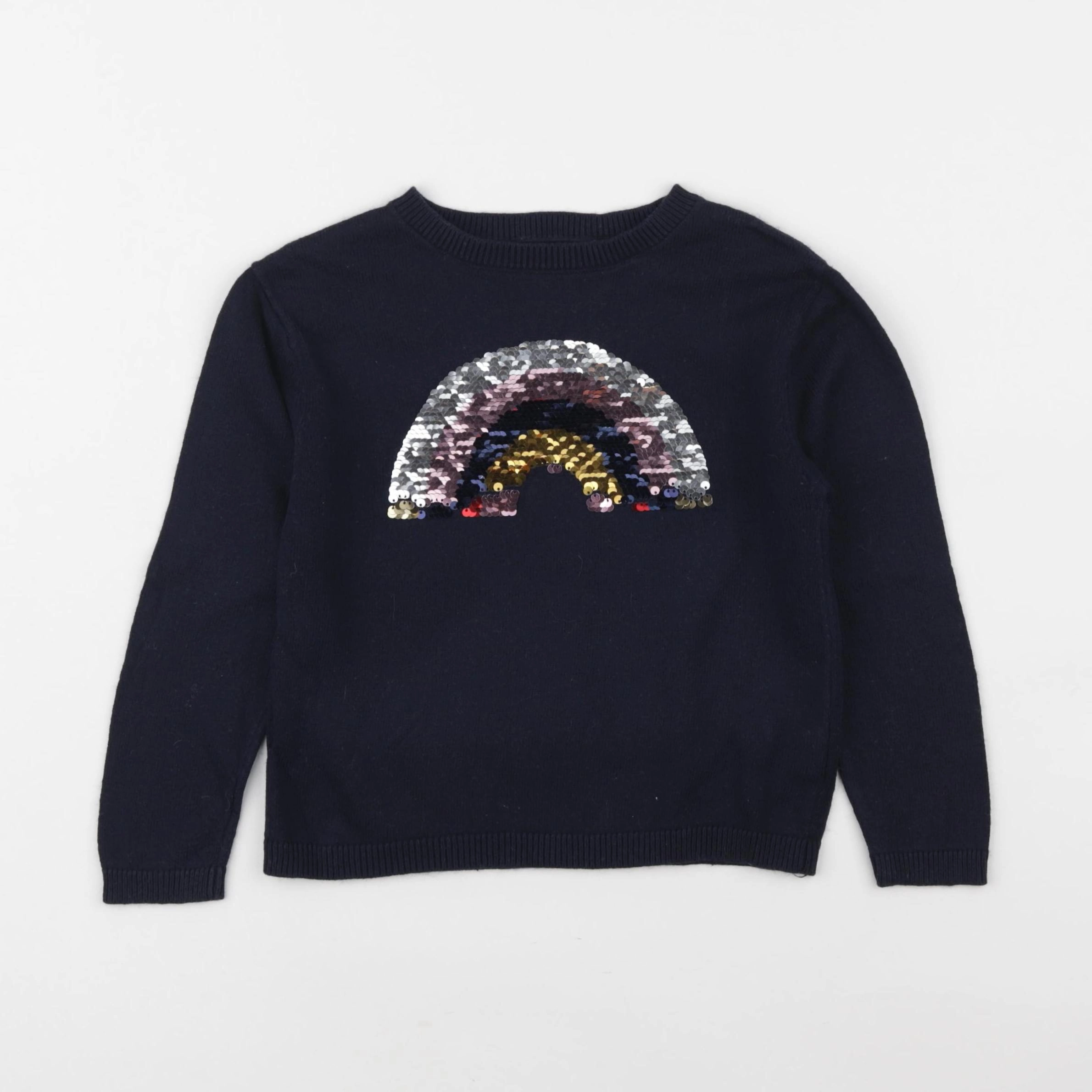 Monoprix - pull bleu - 4 ans