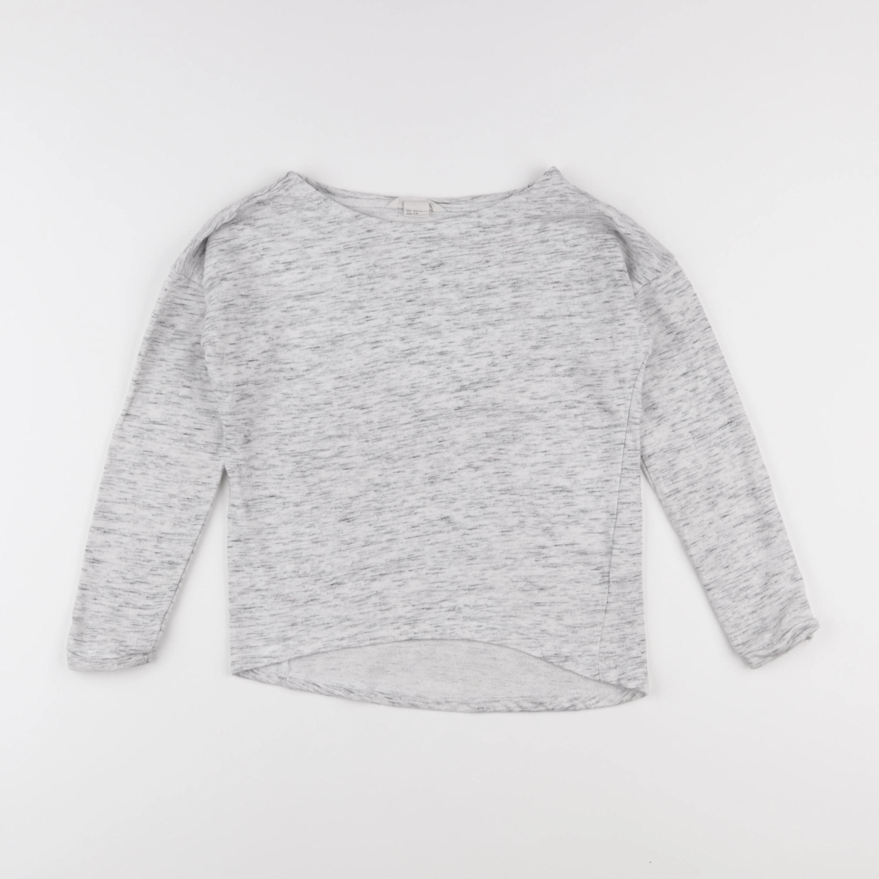H&M - tee-shirt gris - 8/10 ans