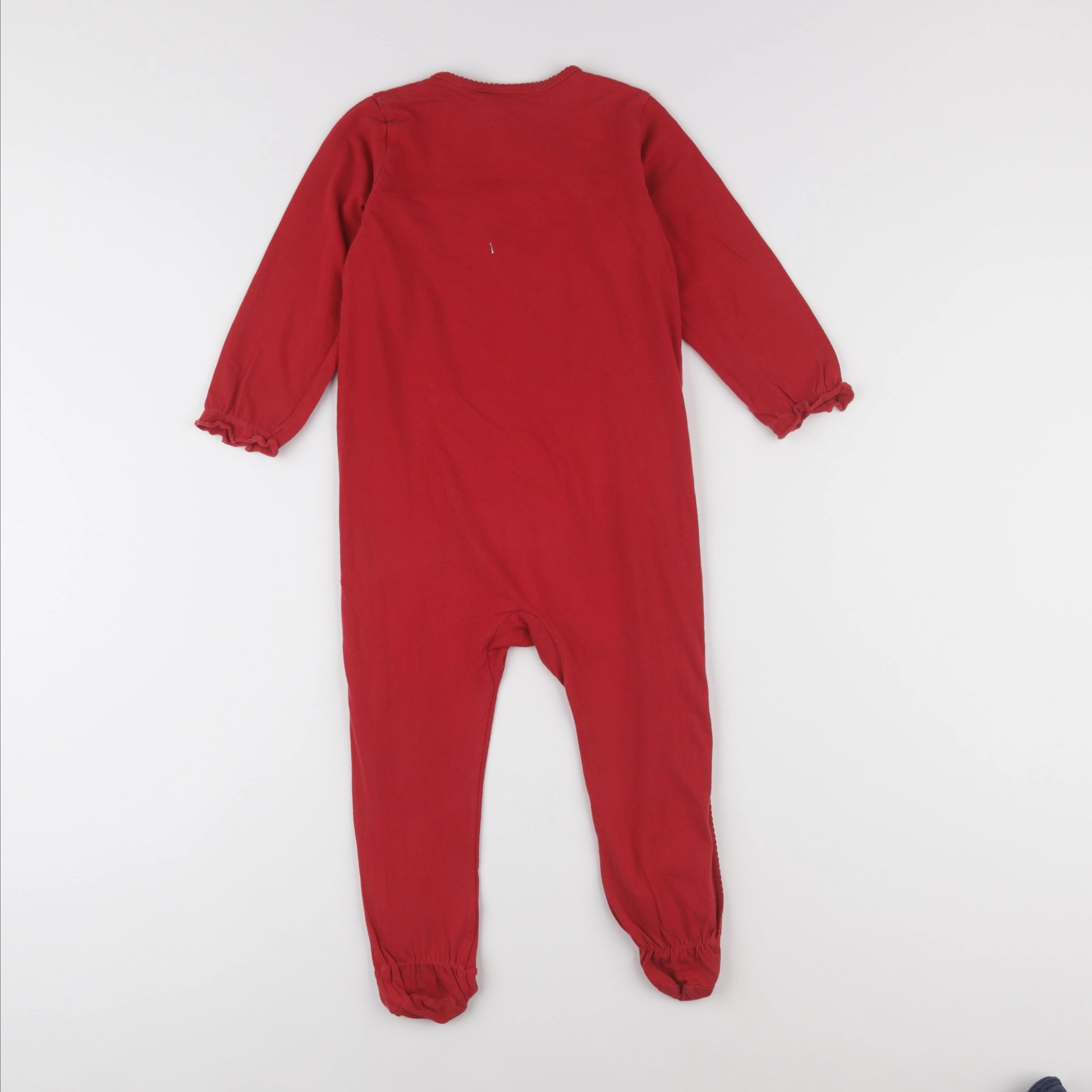 H&M - pyjama coton rouge - 2/3 ans