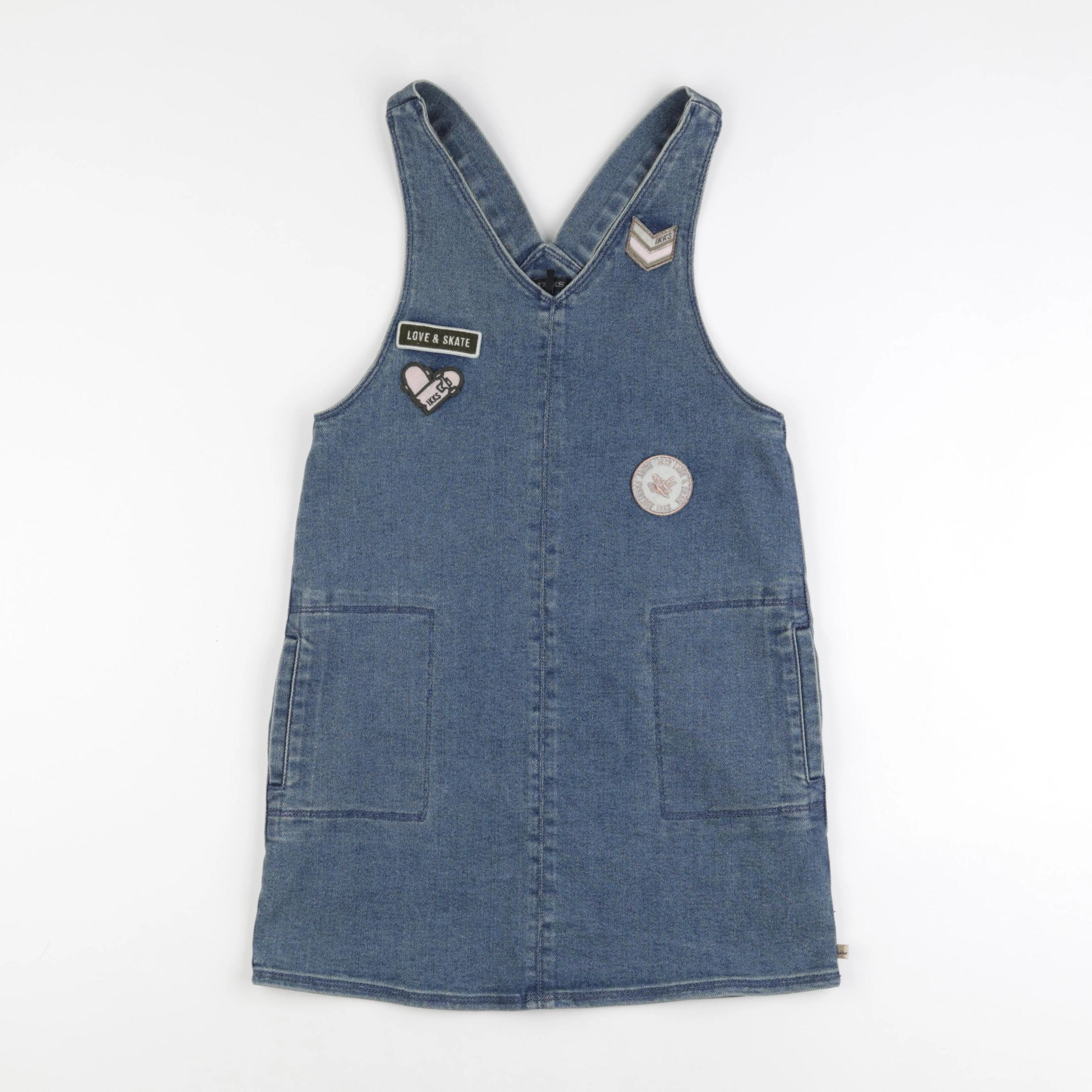 IKKS - robe bleu - 10 ans