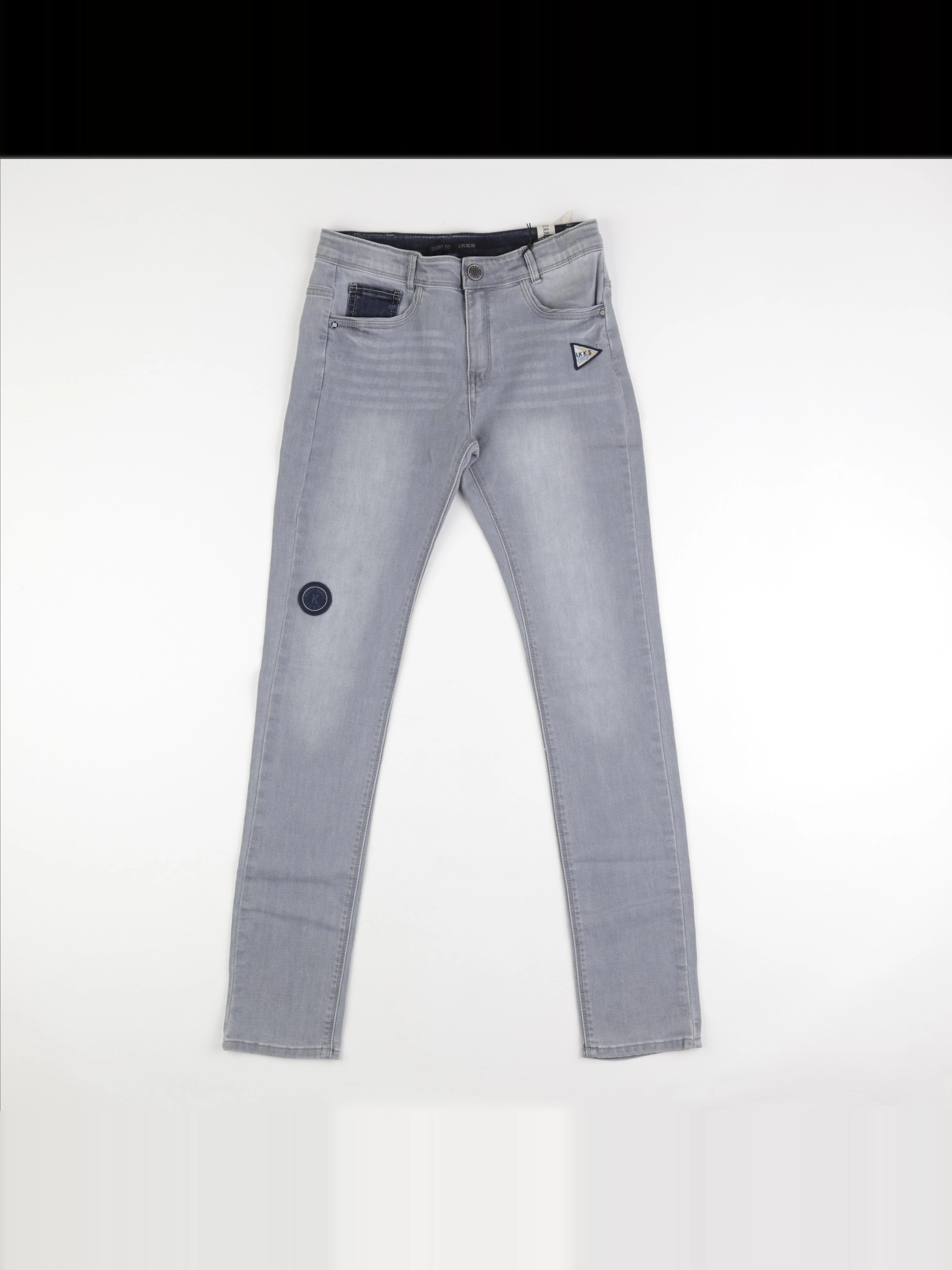 IKKS - jean gris - 14 ans