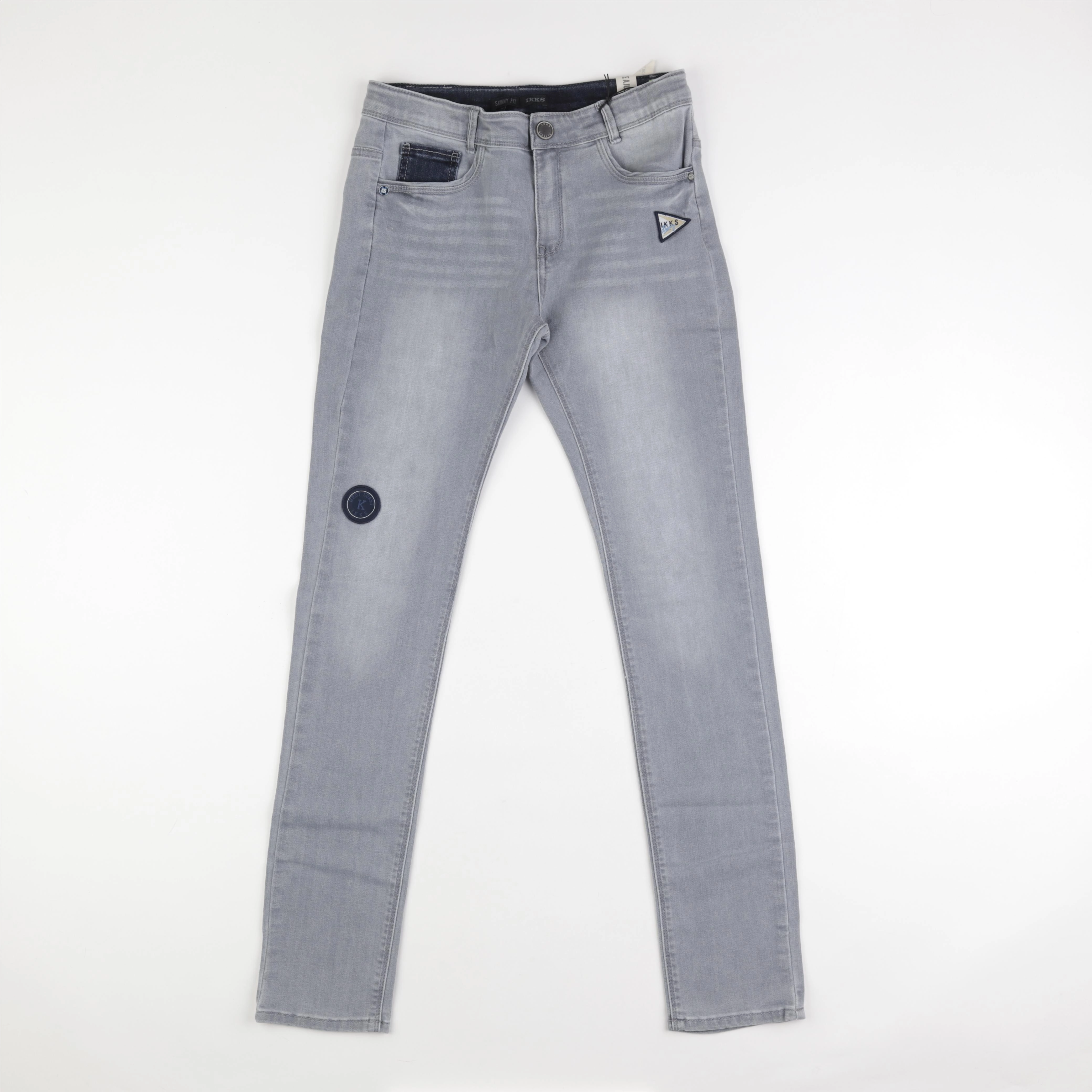 IKKS - jean gris - 14 ans