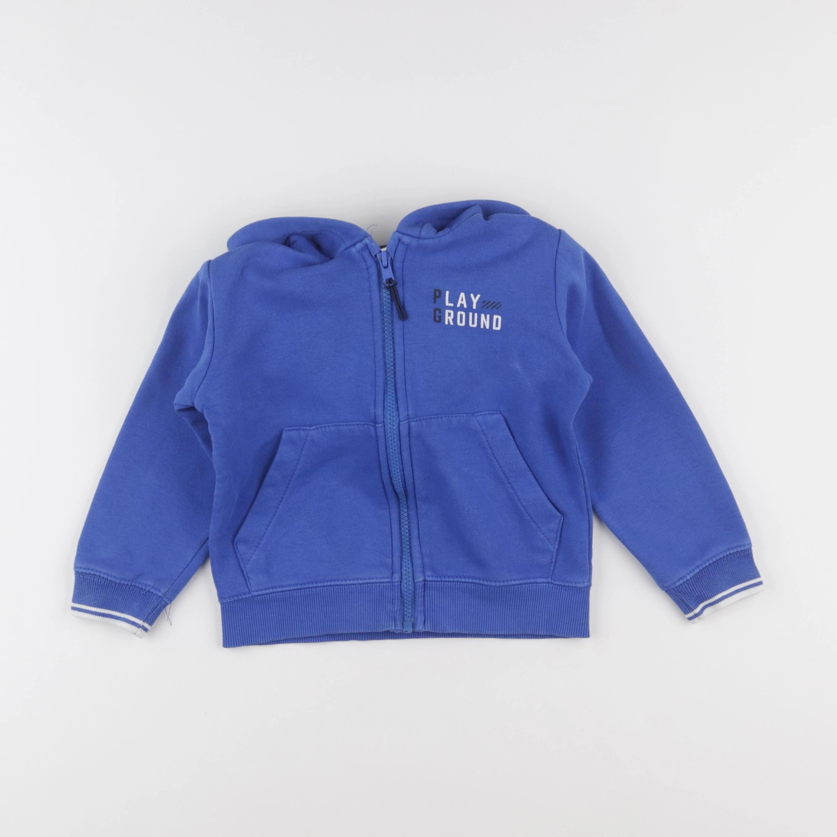 Vertbaudet - sweat bleu - 4 ans