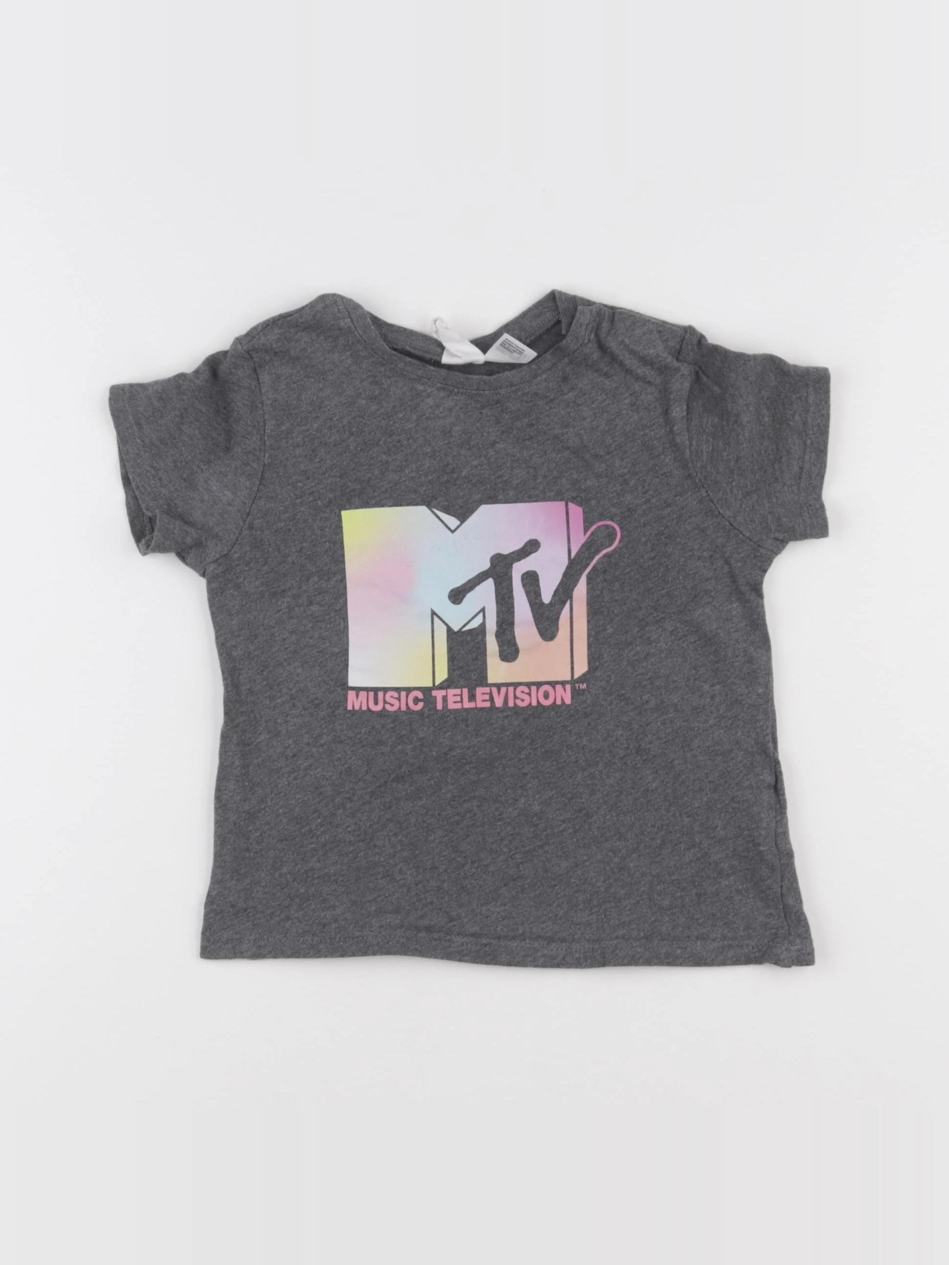 H&M - tee-shirt gris - 18/24 mois