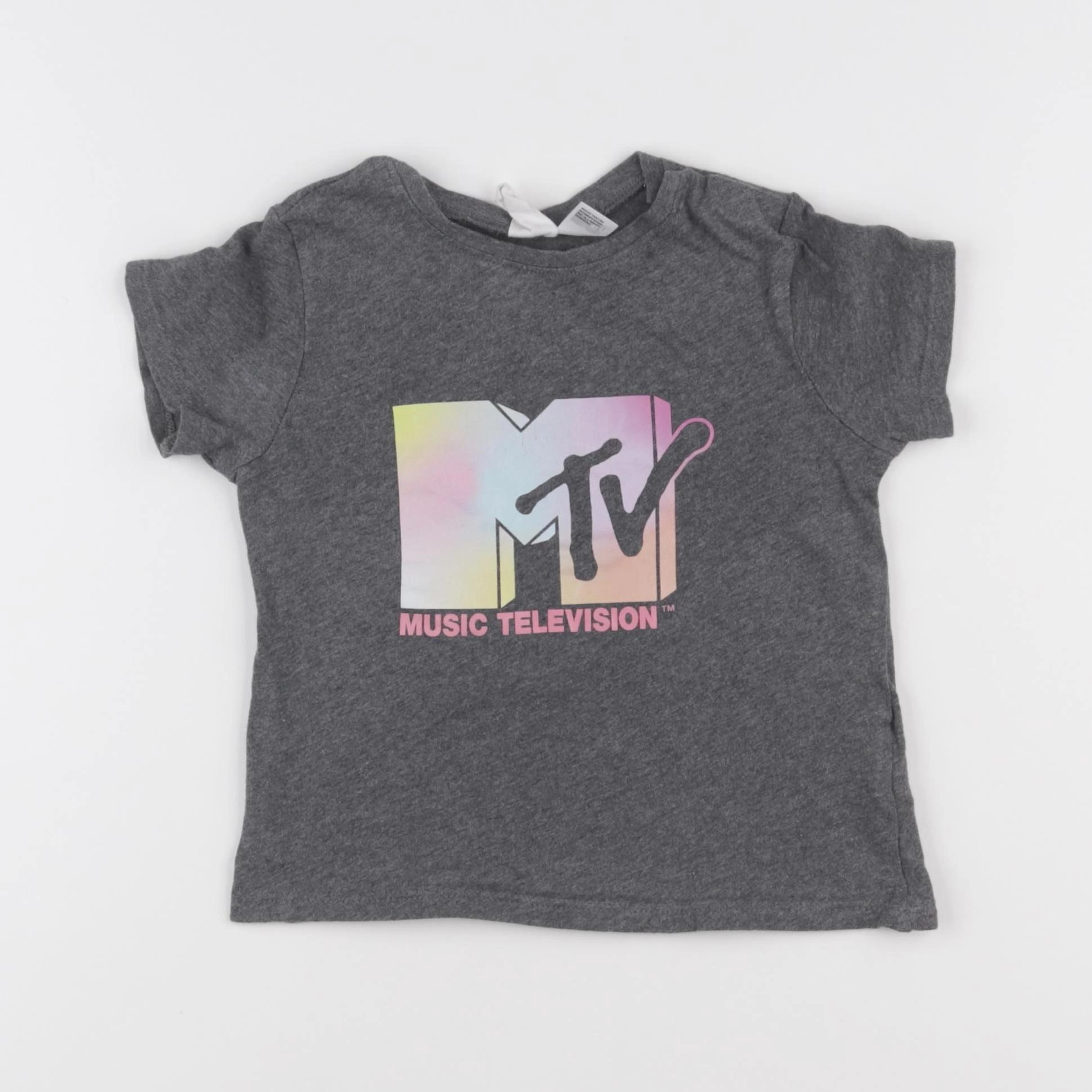 H&M - tee-shirt gris - 18/24 mois