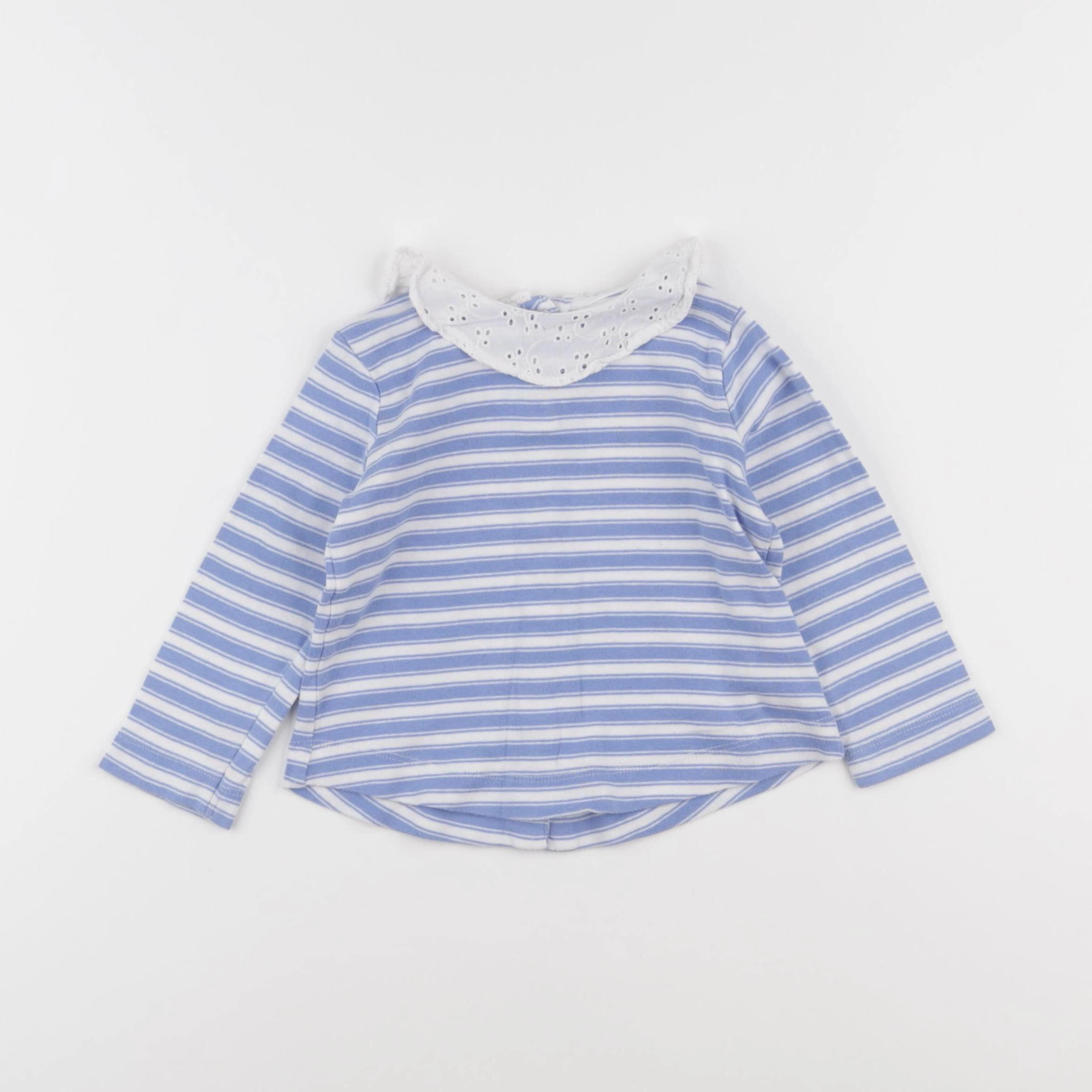 La Redoute - tee-shirt bleu - 18 mois