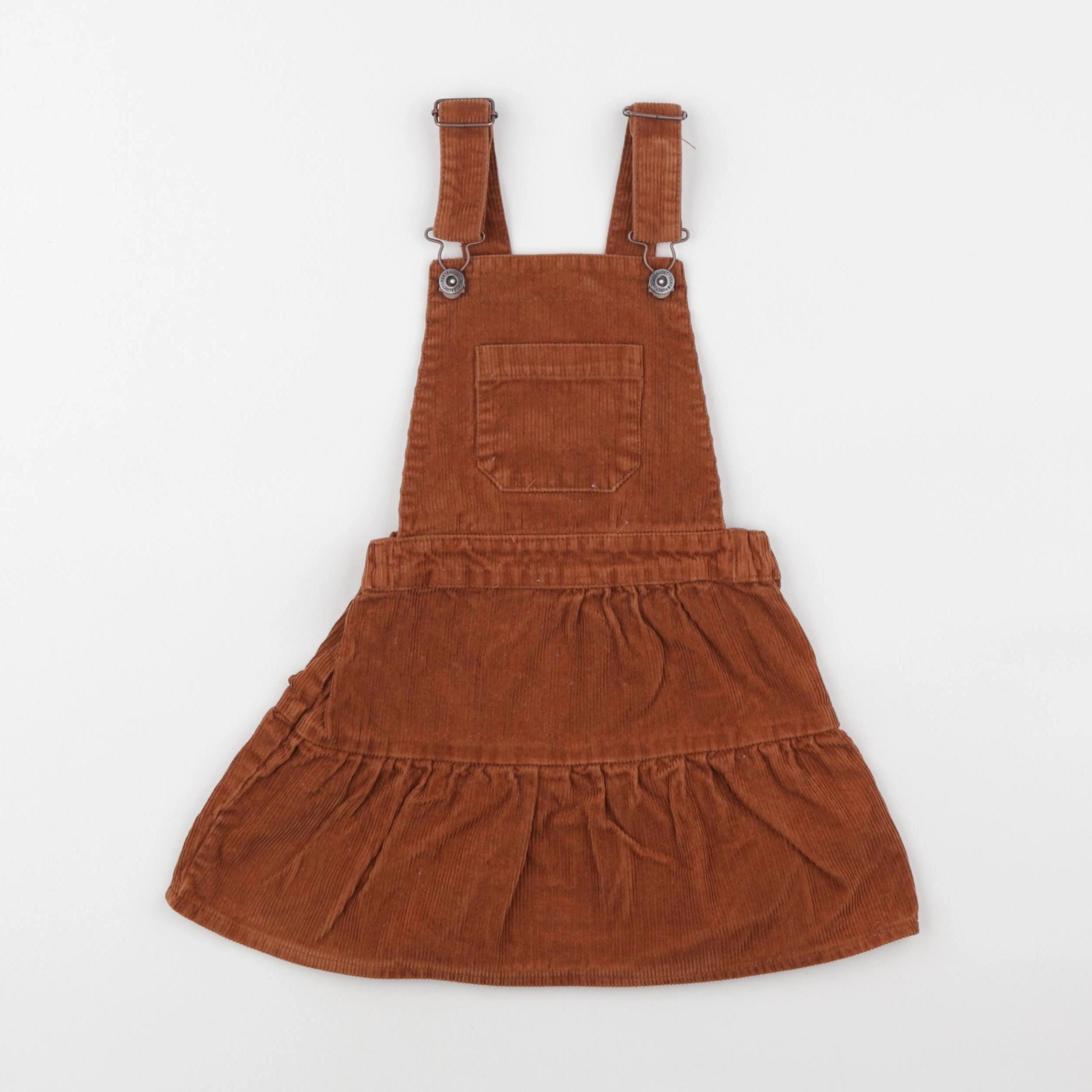 Vertbaudet - robe marron - 4 ans