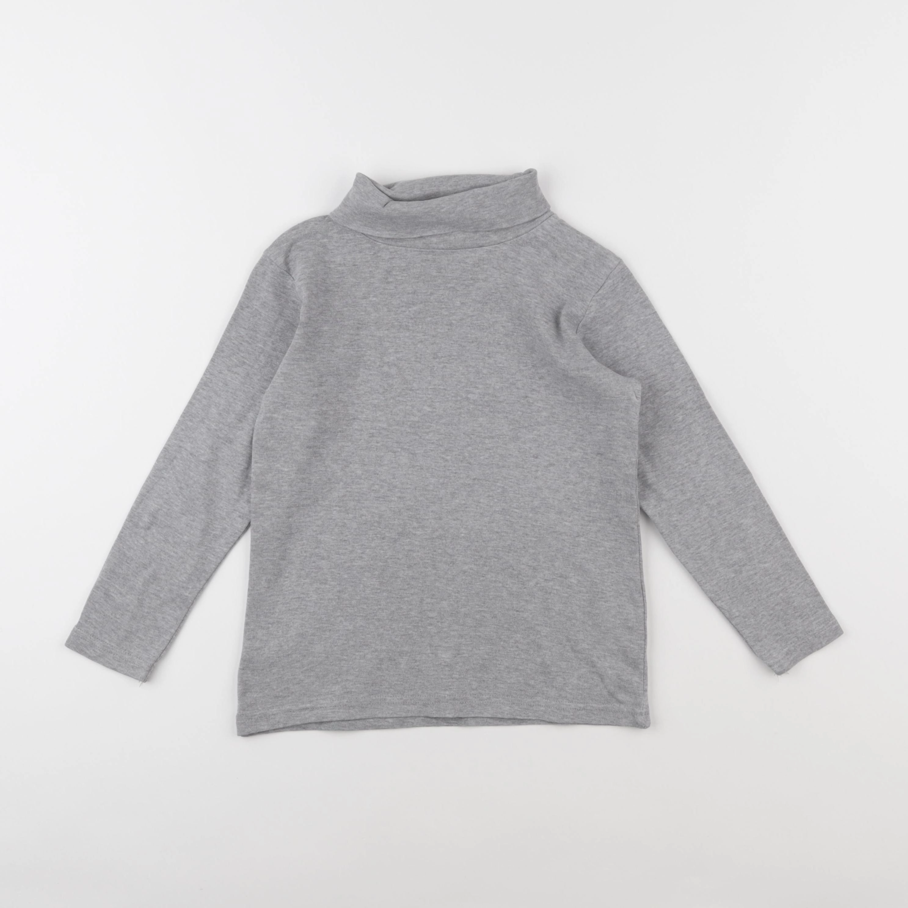 Vertbaudet - sous-pull gris - 8 ans