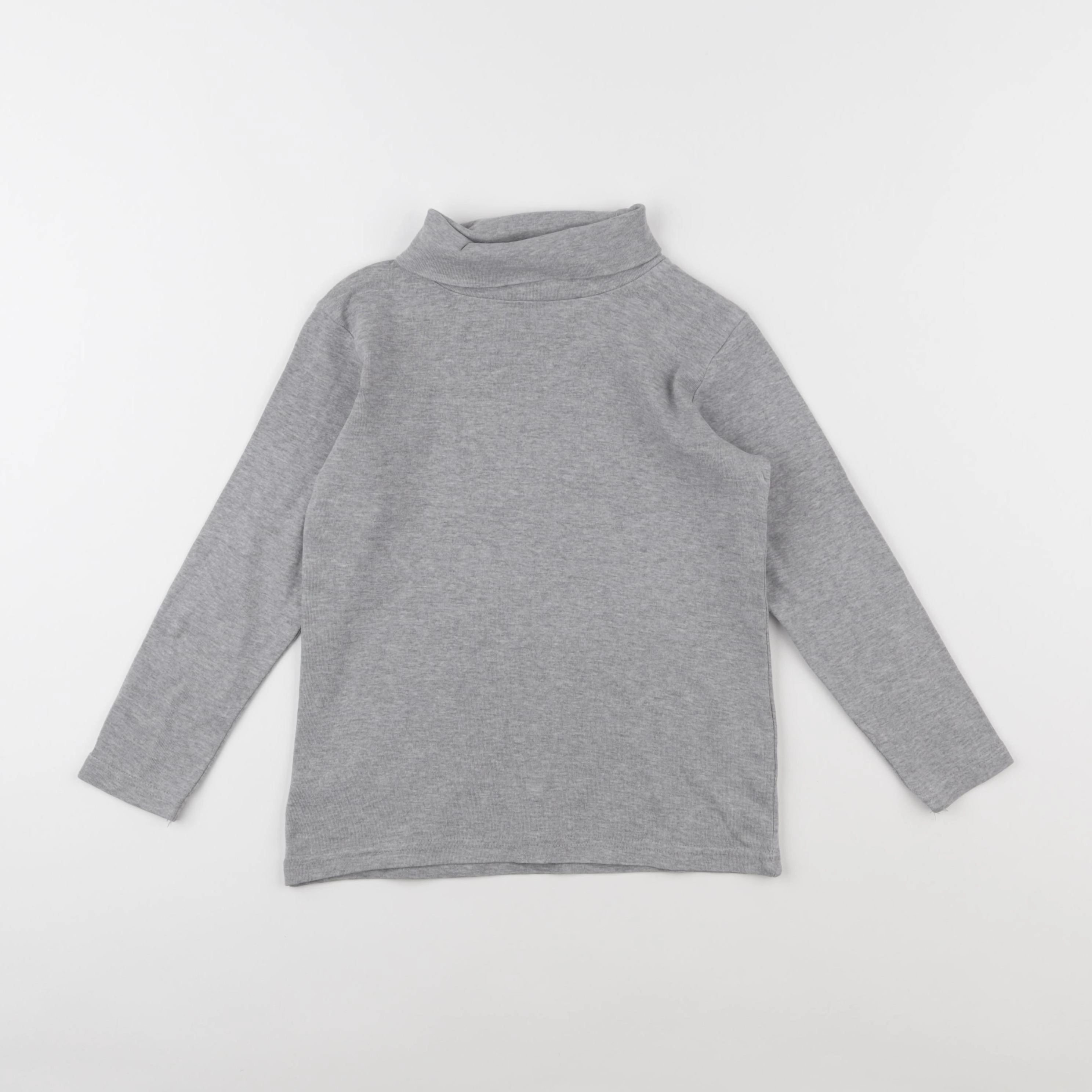 Vertbaudet - sous-pull gris - 8 ans