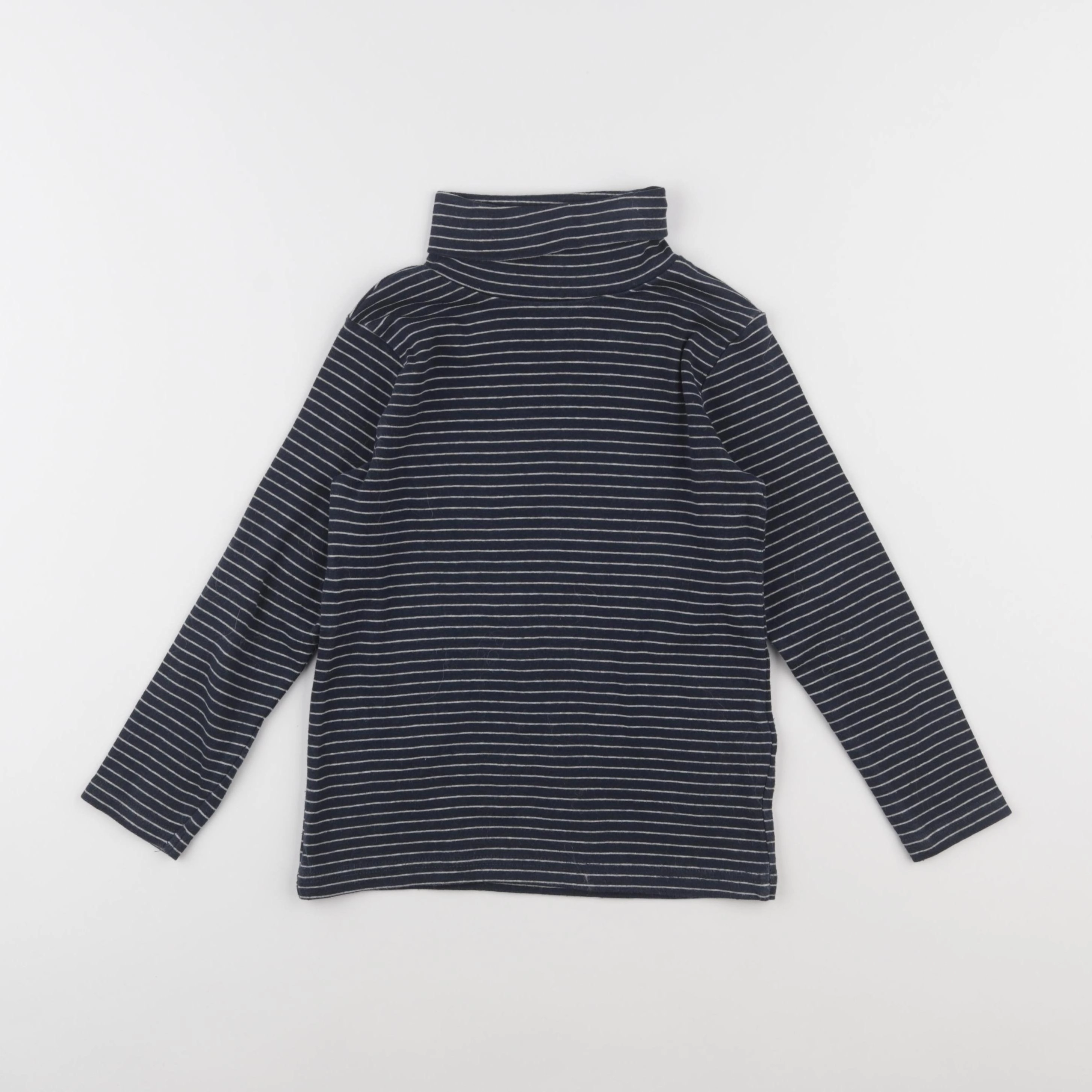 Vertbaudet - sous-pull bleu - 8 ans