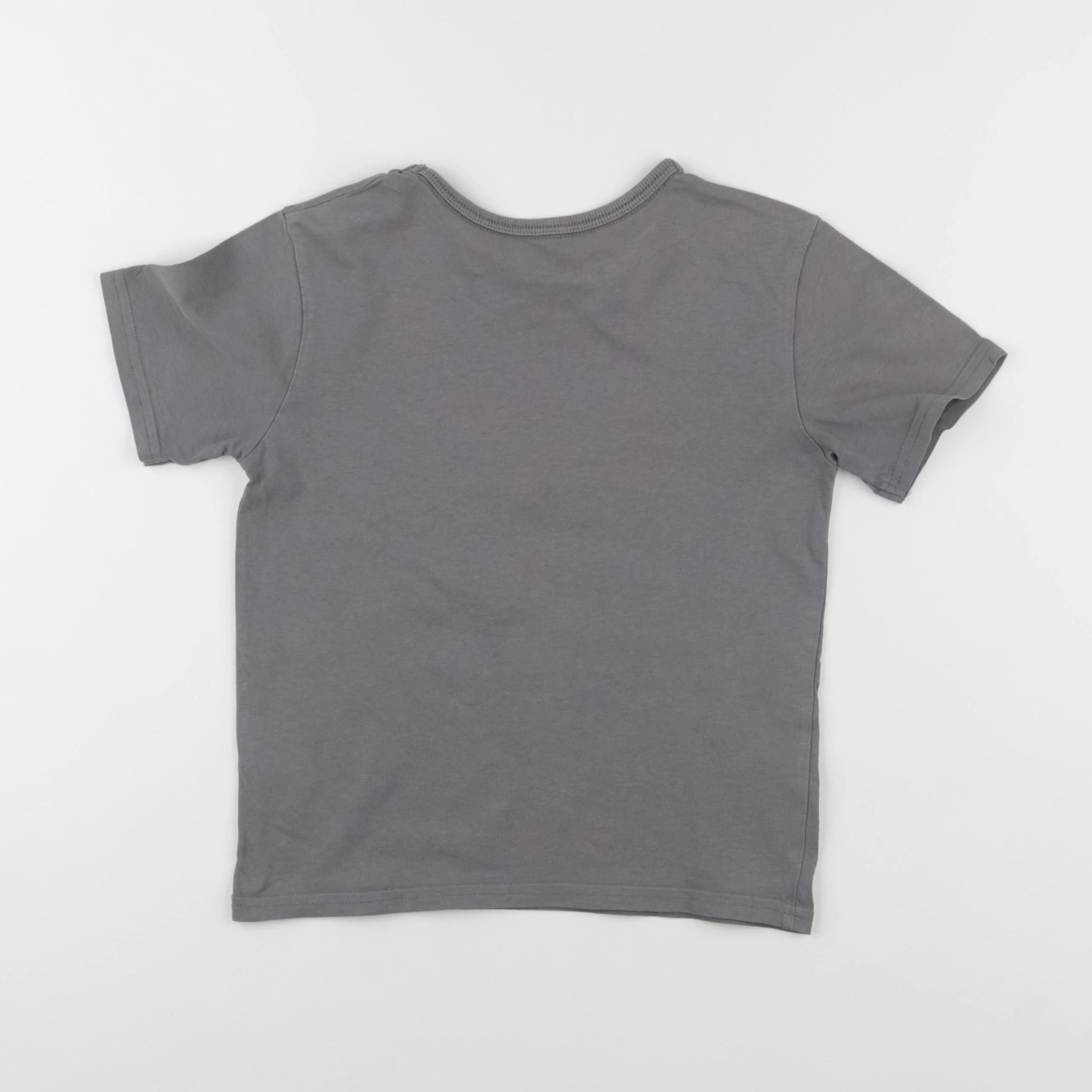 Vertbaudet - tee-shirt gris - 8 ans