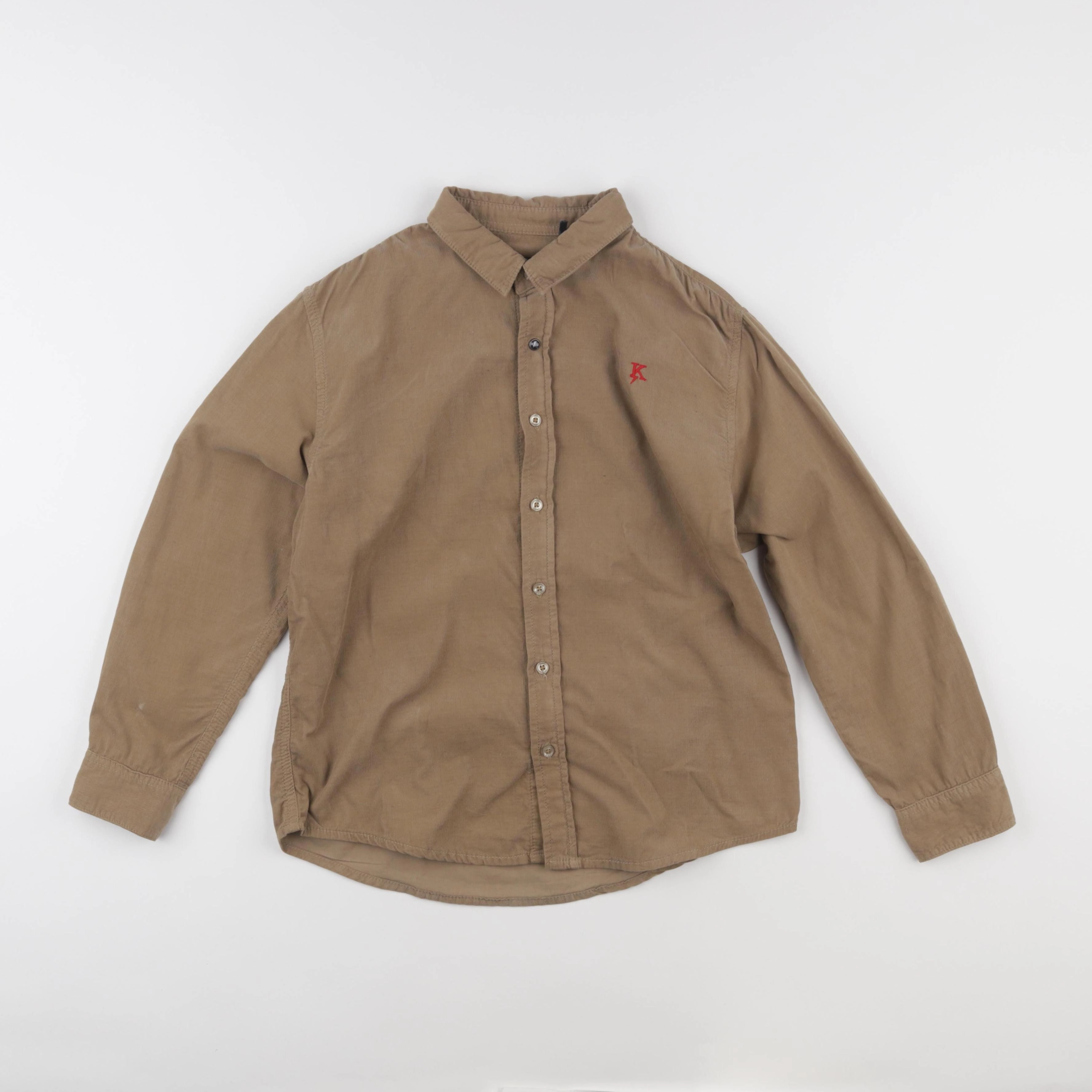 IKKS - chemise marron - 10 ans