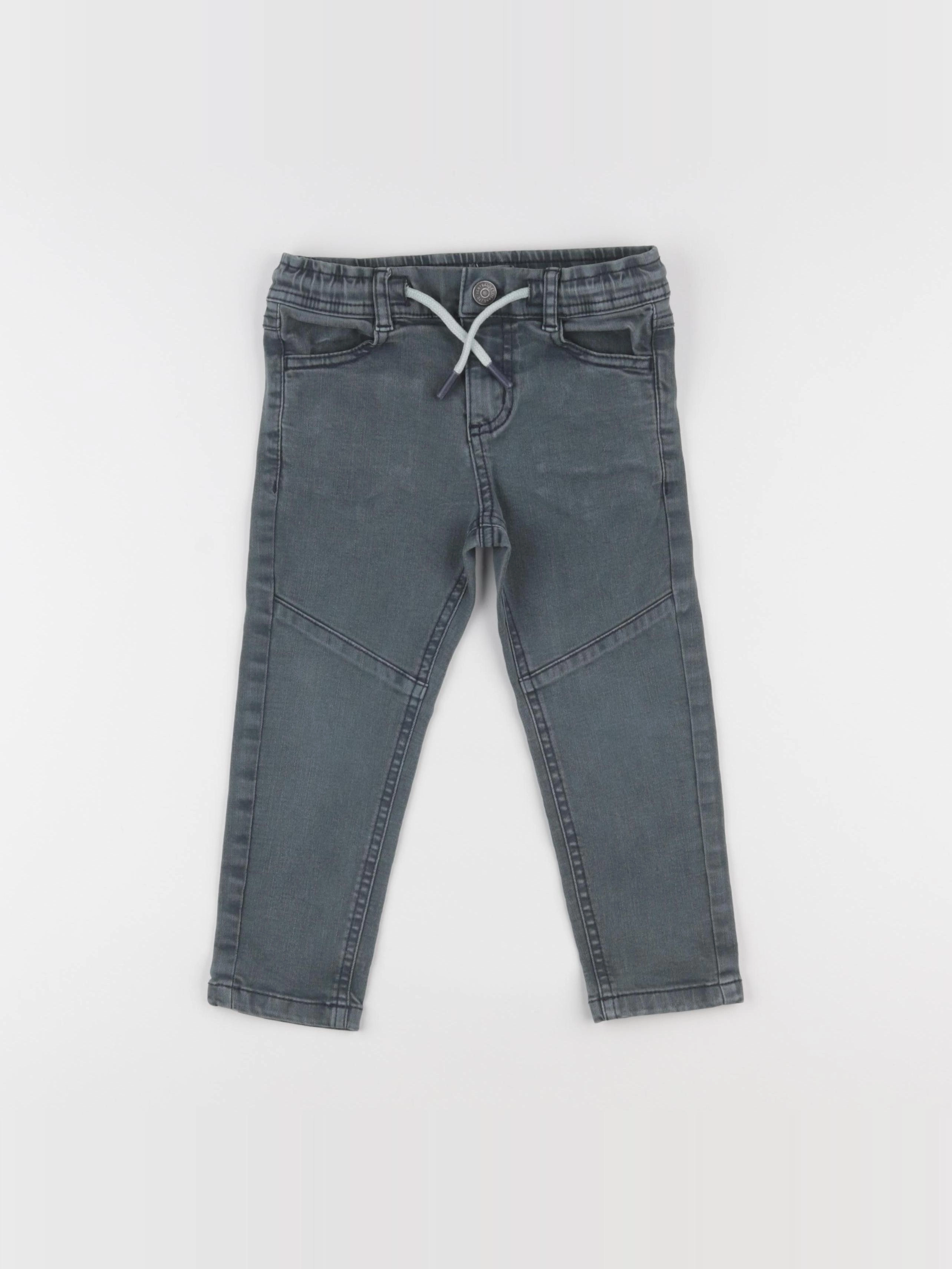 Vertbaudet - pantalon vert - 3 ans