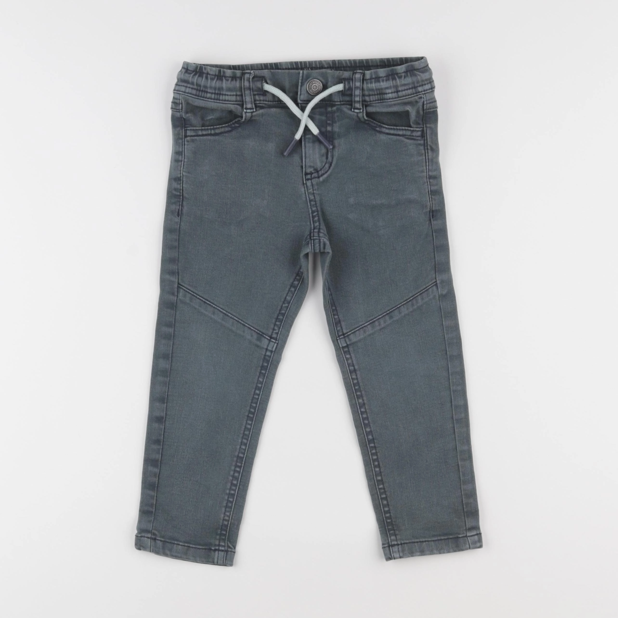 Vertbaudet - pantalon vert - 3 ans
