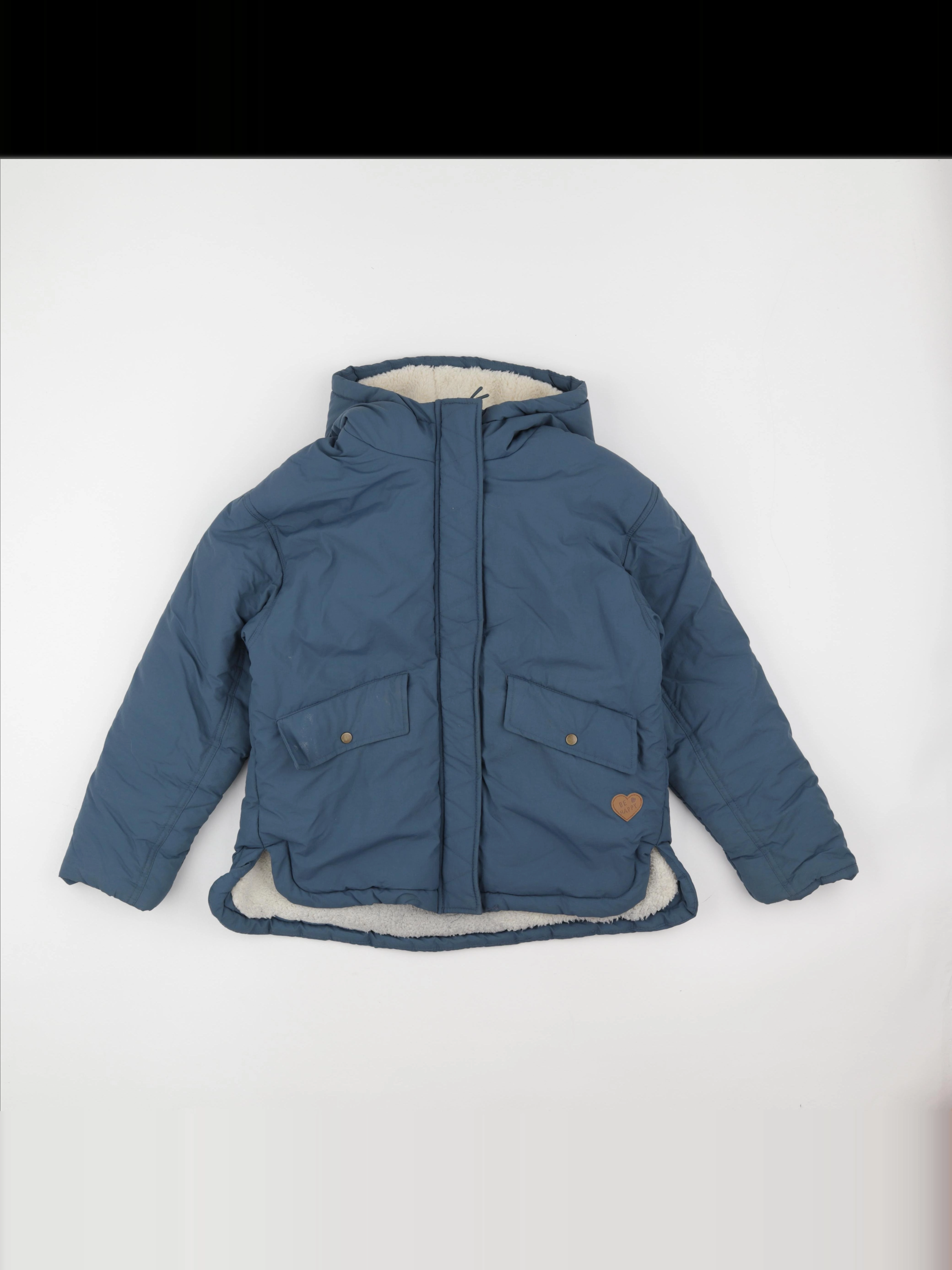 Vertbaudet - manteau bleu - 11/12 ans