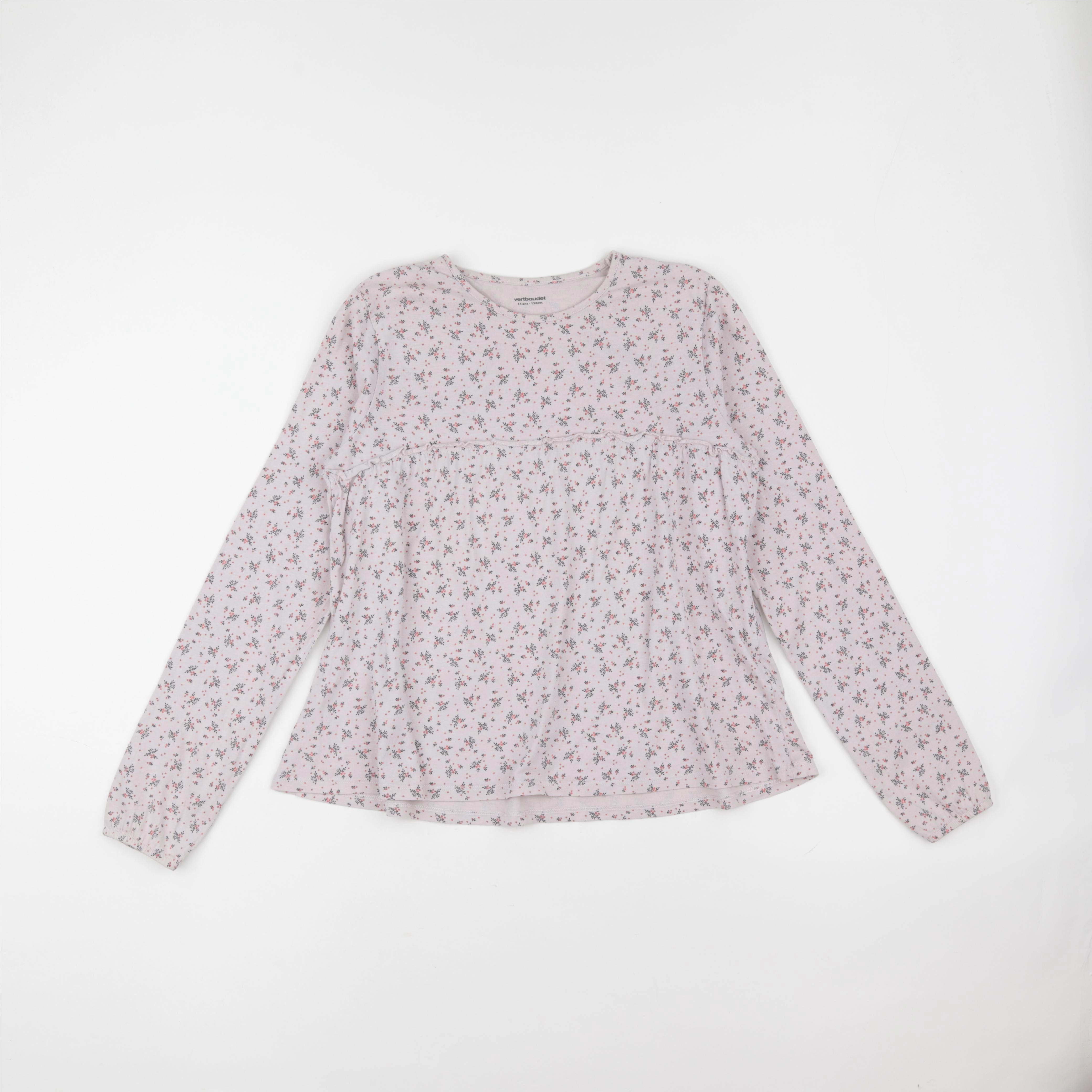 Vertbaudet - tee-shirt rose - 14 ans