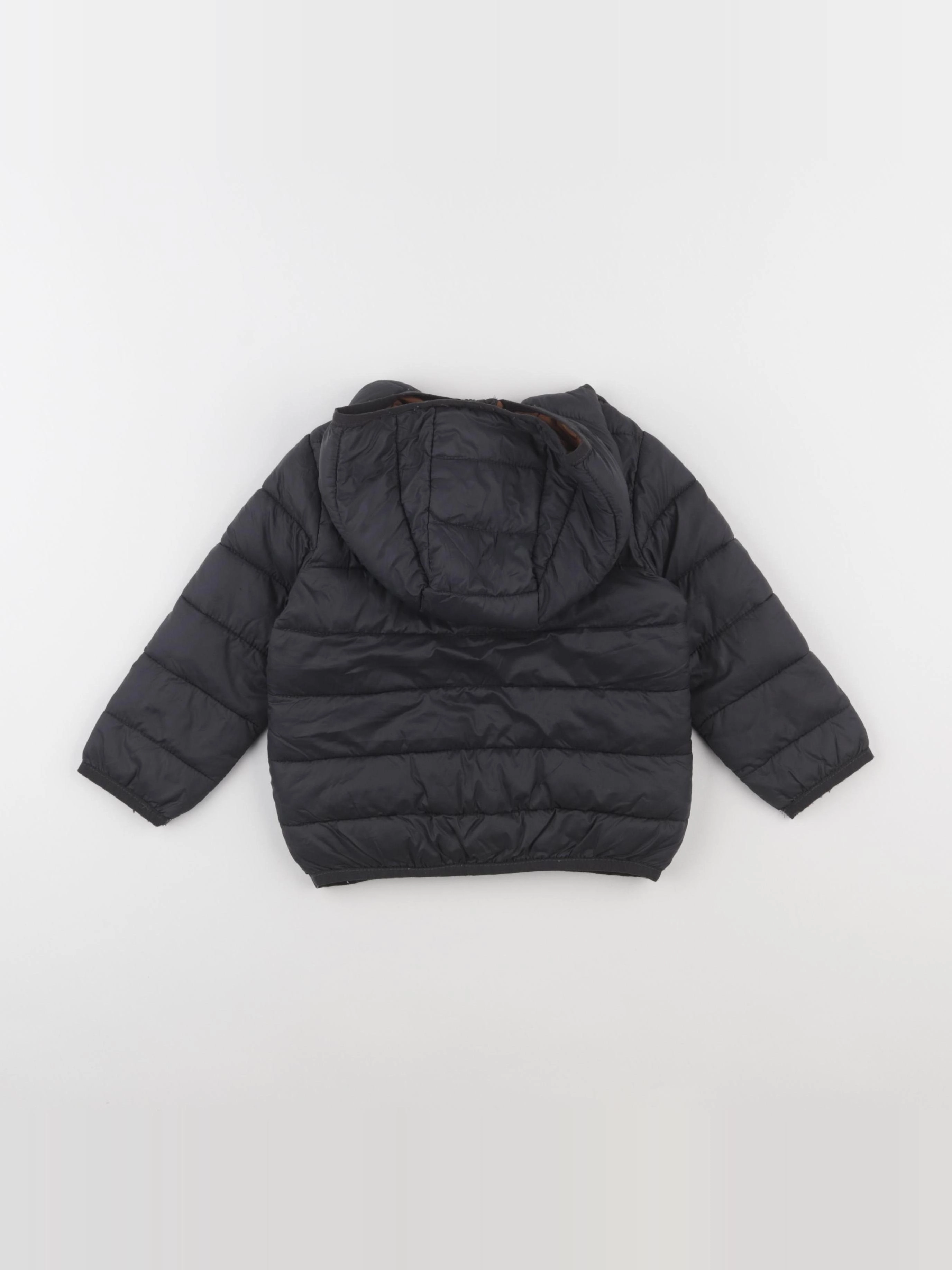 Vertbaudet - doudoune noir - 2 ans