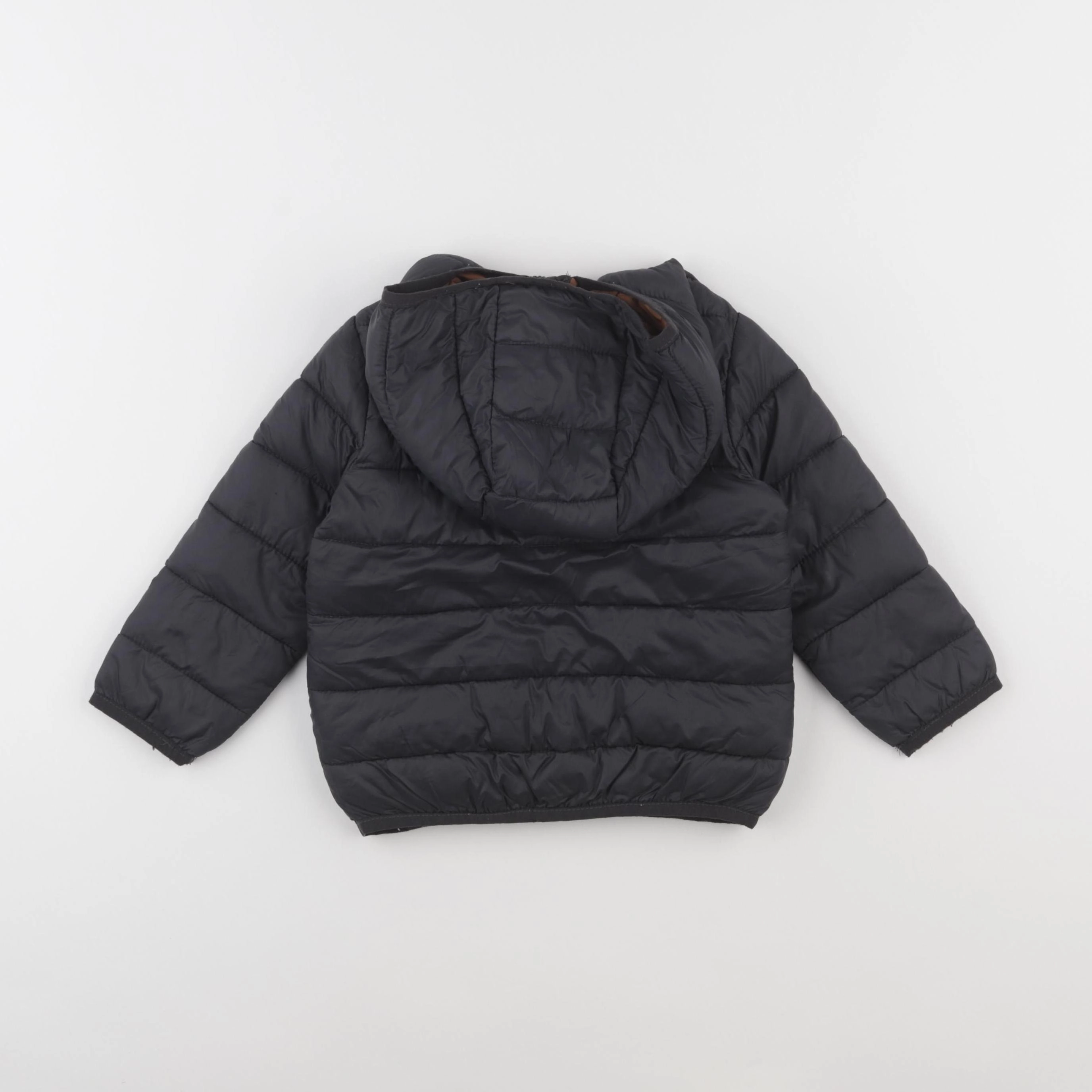 Vertbaudet - doudoune noir - 2 ans