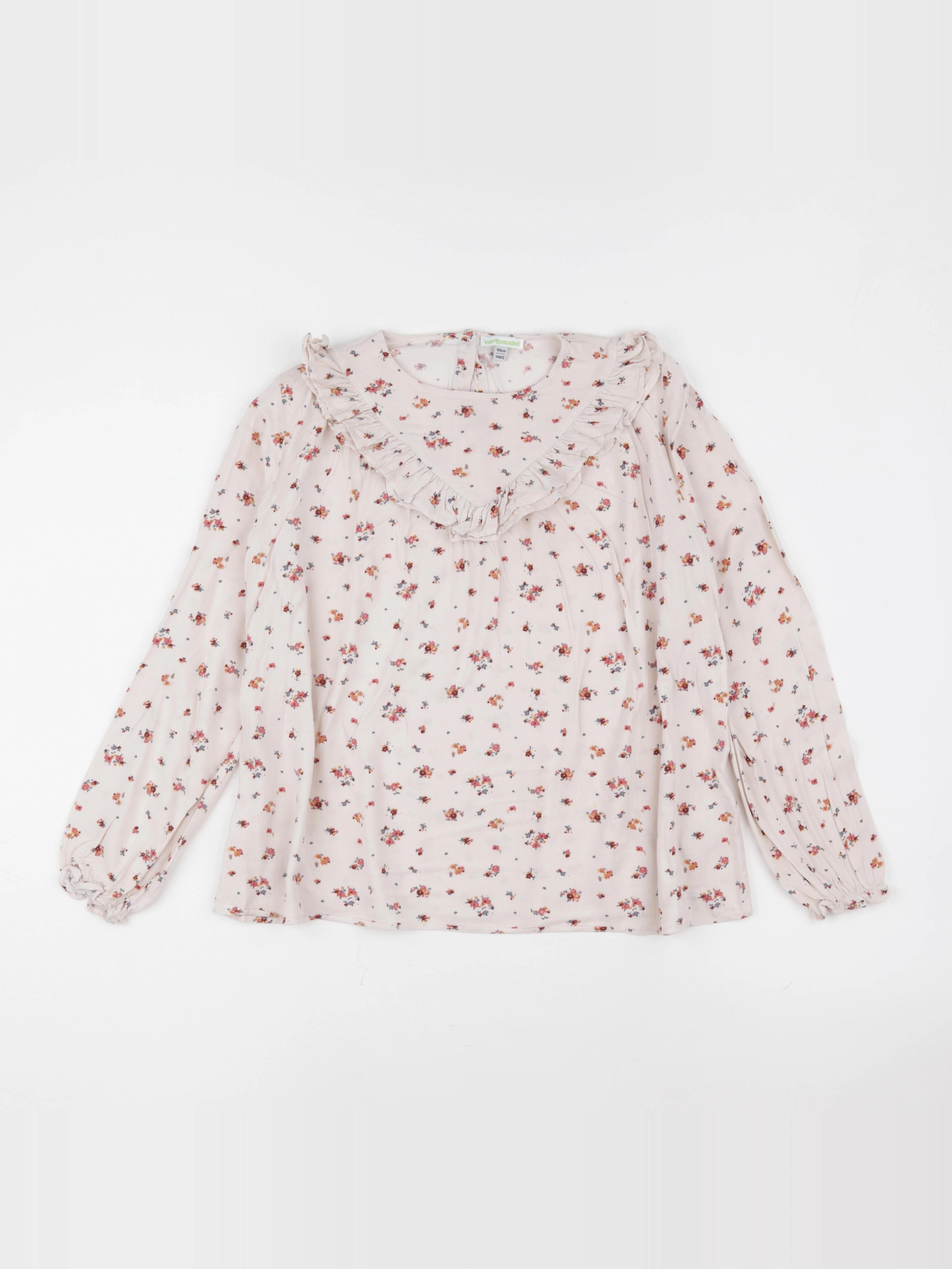 Vertbaudet - blouse beige - 14 ans