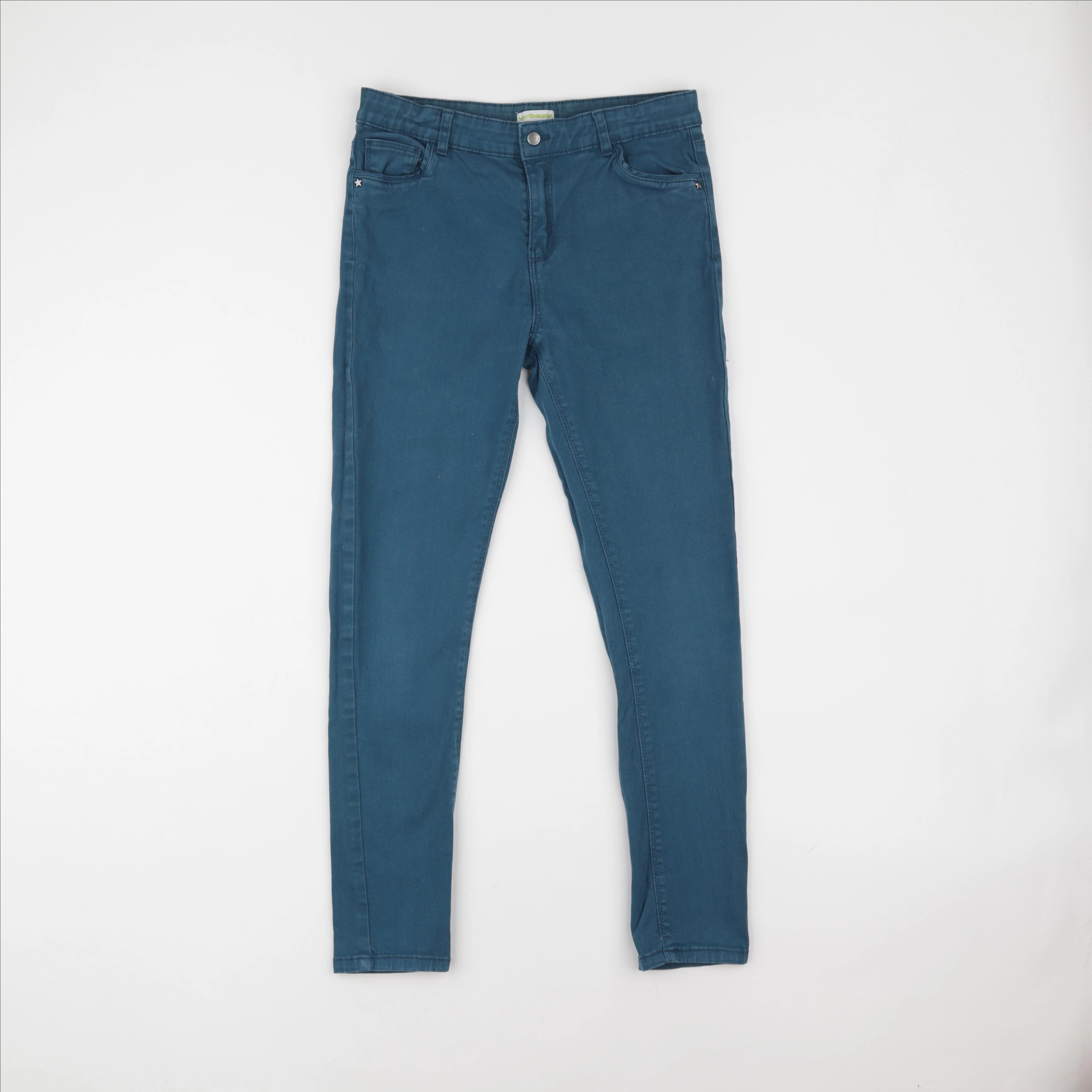 Vertbaudet - pantalon vert - 12 ans