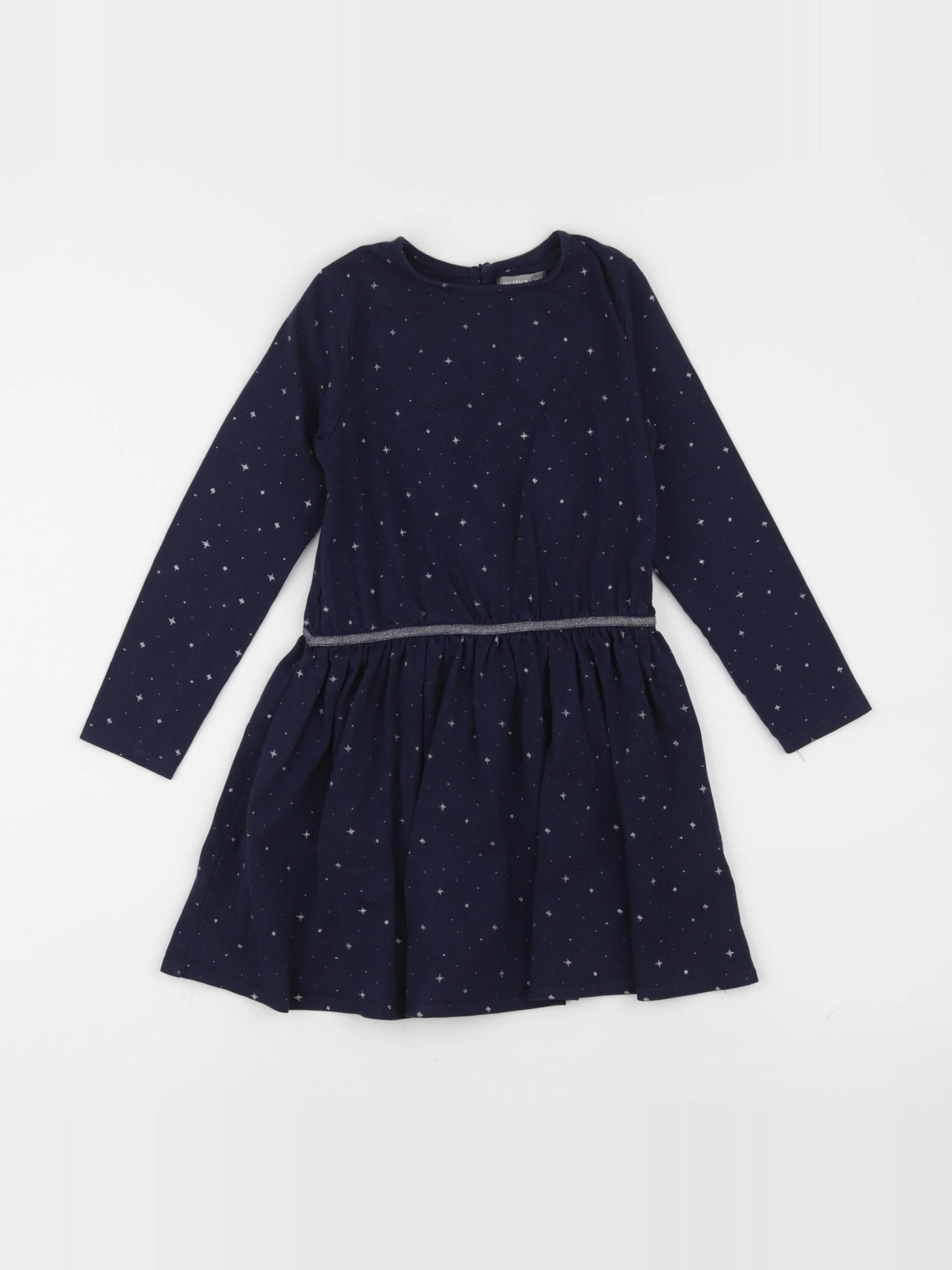Vertbaudet - robe bleu - 7 ans